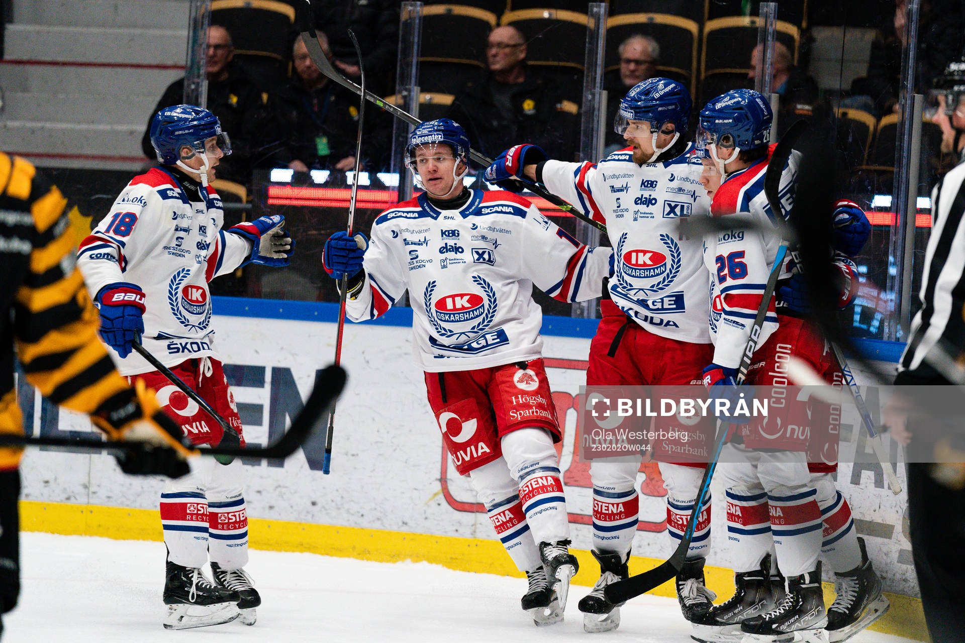 Oskarshamns Niclas Burström, Myles Powell och Johannes