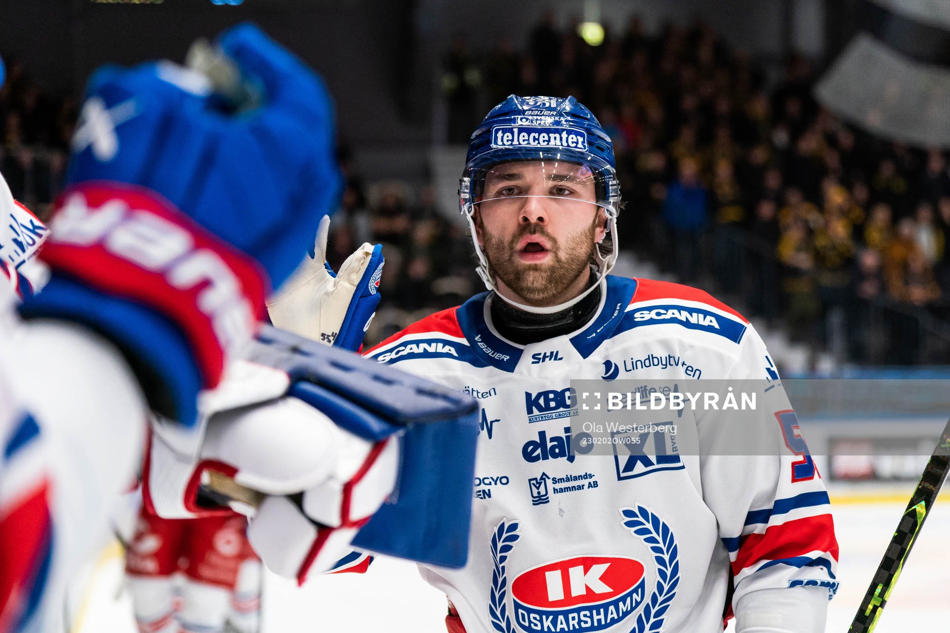 Oskarshamns David Quenneville jublar