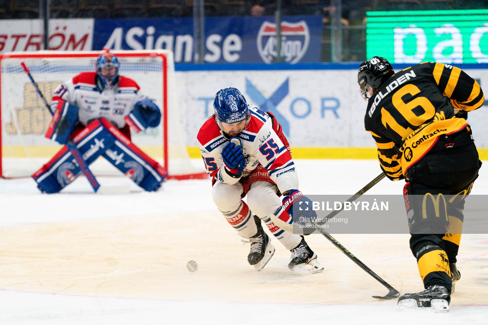 Oskarshamns David Quenneville och Skellefteås Linus