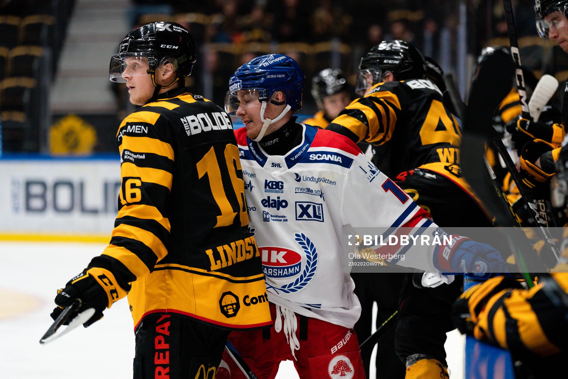 Skellefteås Linus Lindström och Oskarshamns Niclas