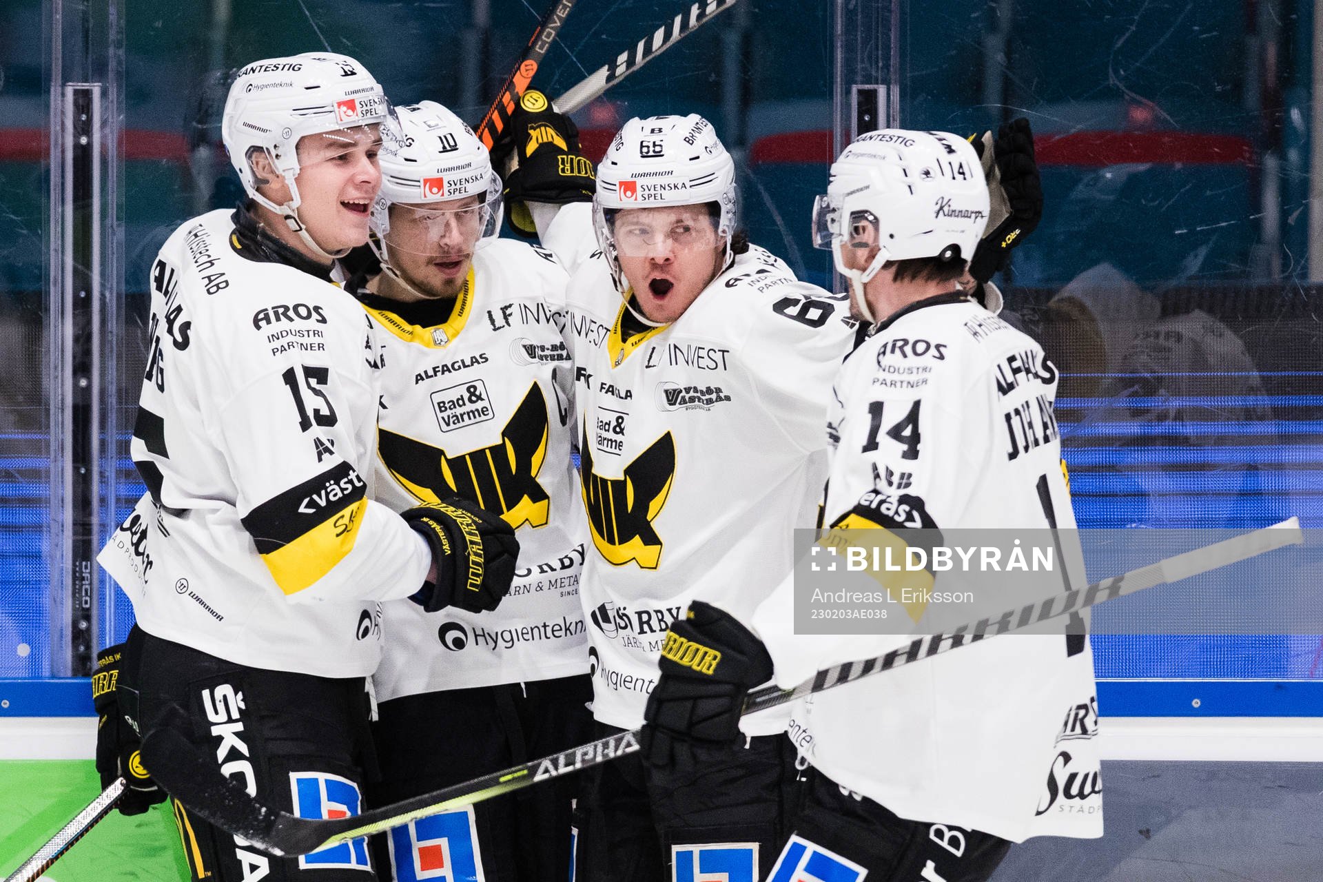 Västerås Jimmie Jansson Lorek jublar