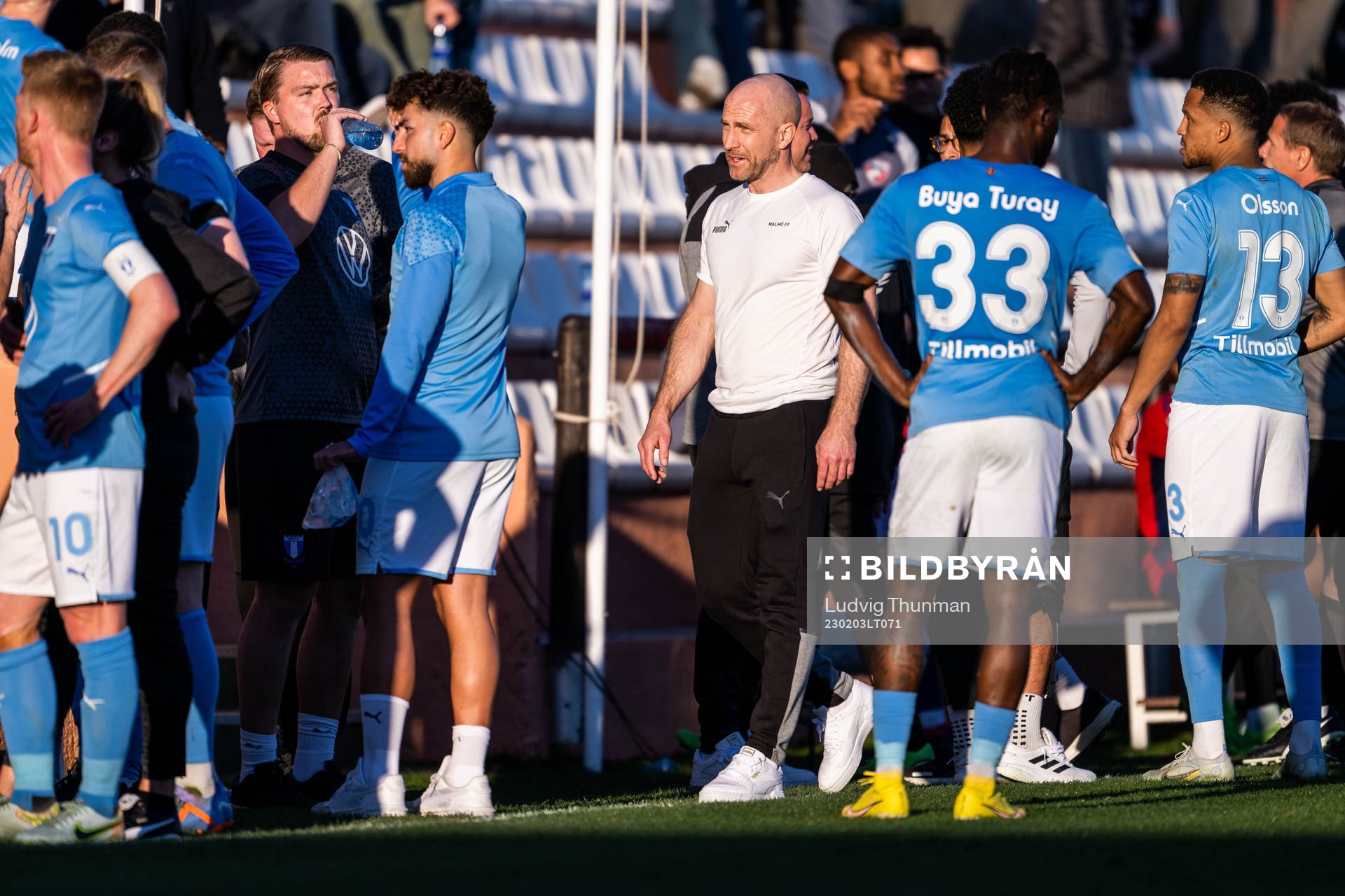 Head coach Henrik Rydström of Malmö FF