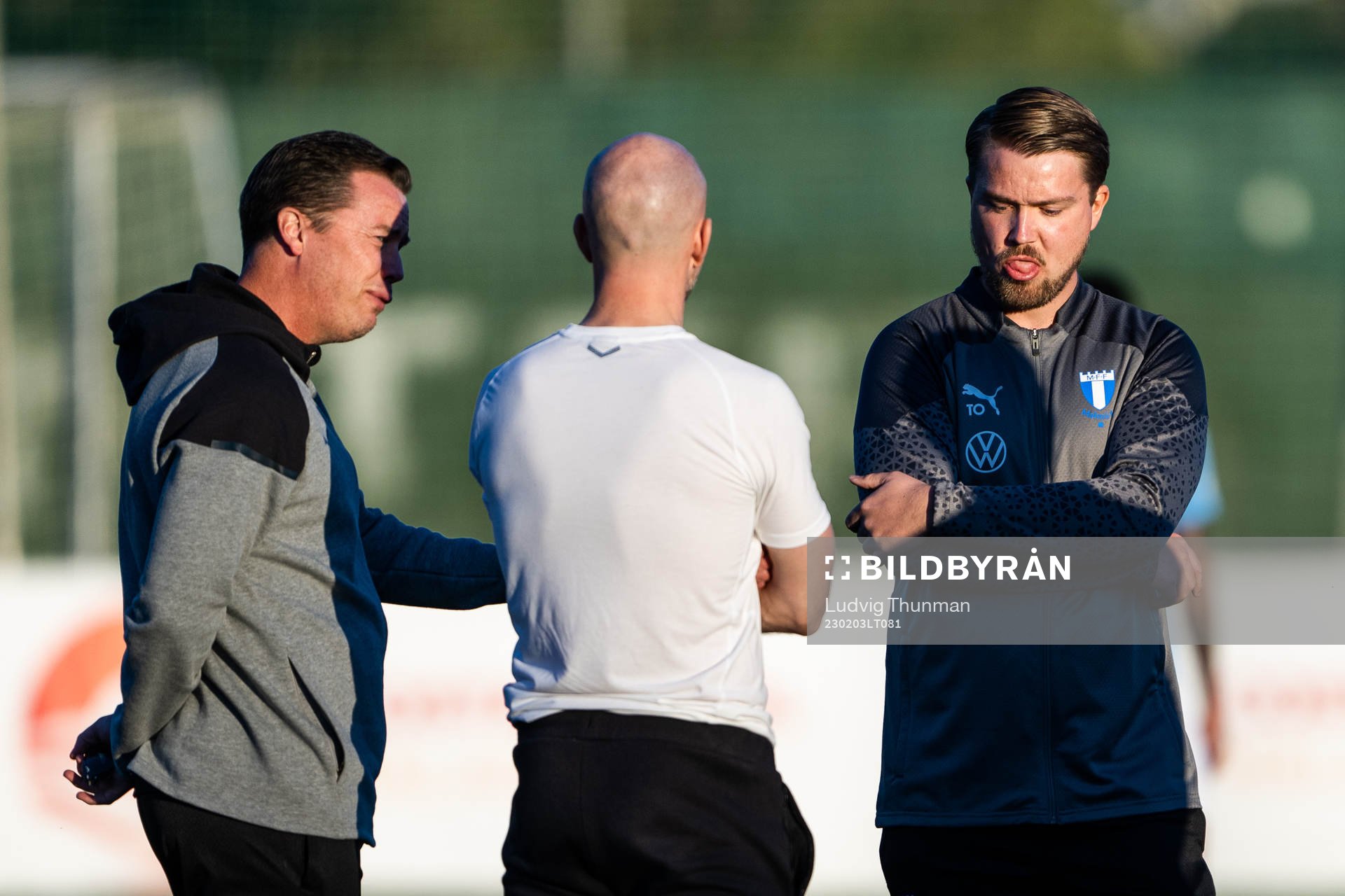 Sports director Daniel Andersson, Head coach Henrik