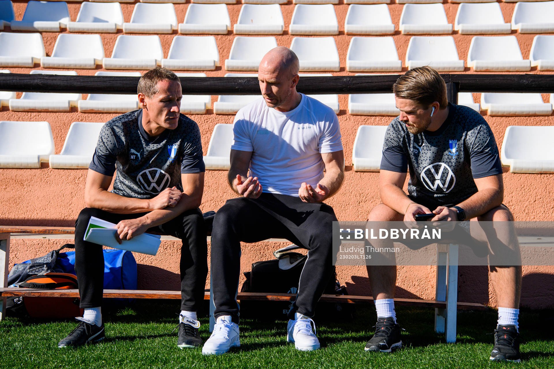 Assistant coach Nikola Trajkovic, Head coach Henrik