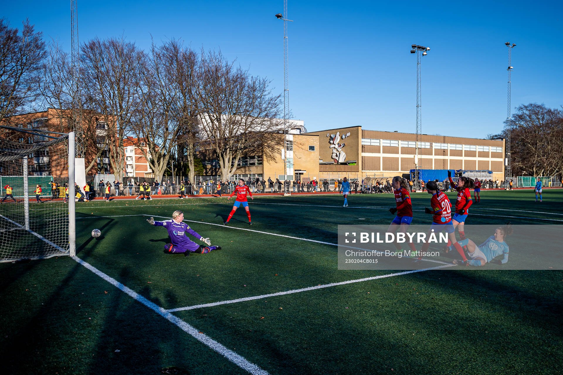 Malmö FFs Anna Plantin gör 4-0 bakom Helsingborgs