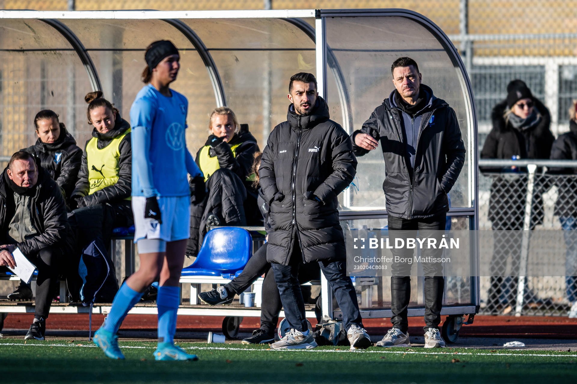 Malmö FFs tränare Maxim Khalil och assisterande tränare