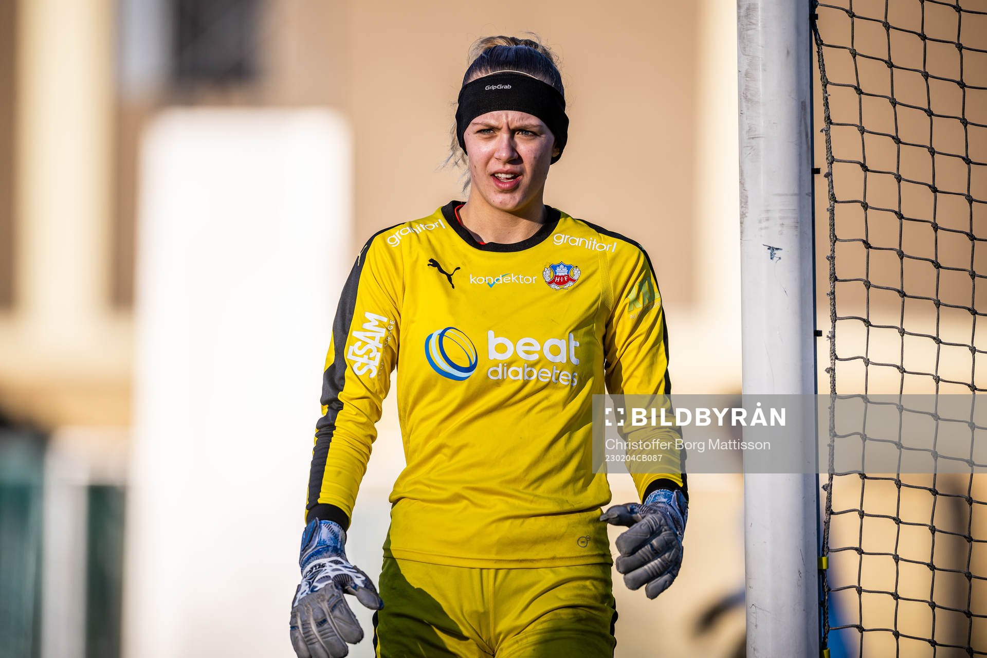 Helsingborgs målvakt Rebecca Kure Larsen