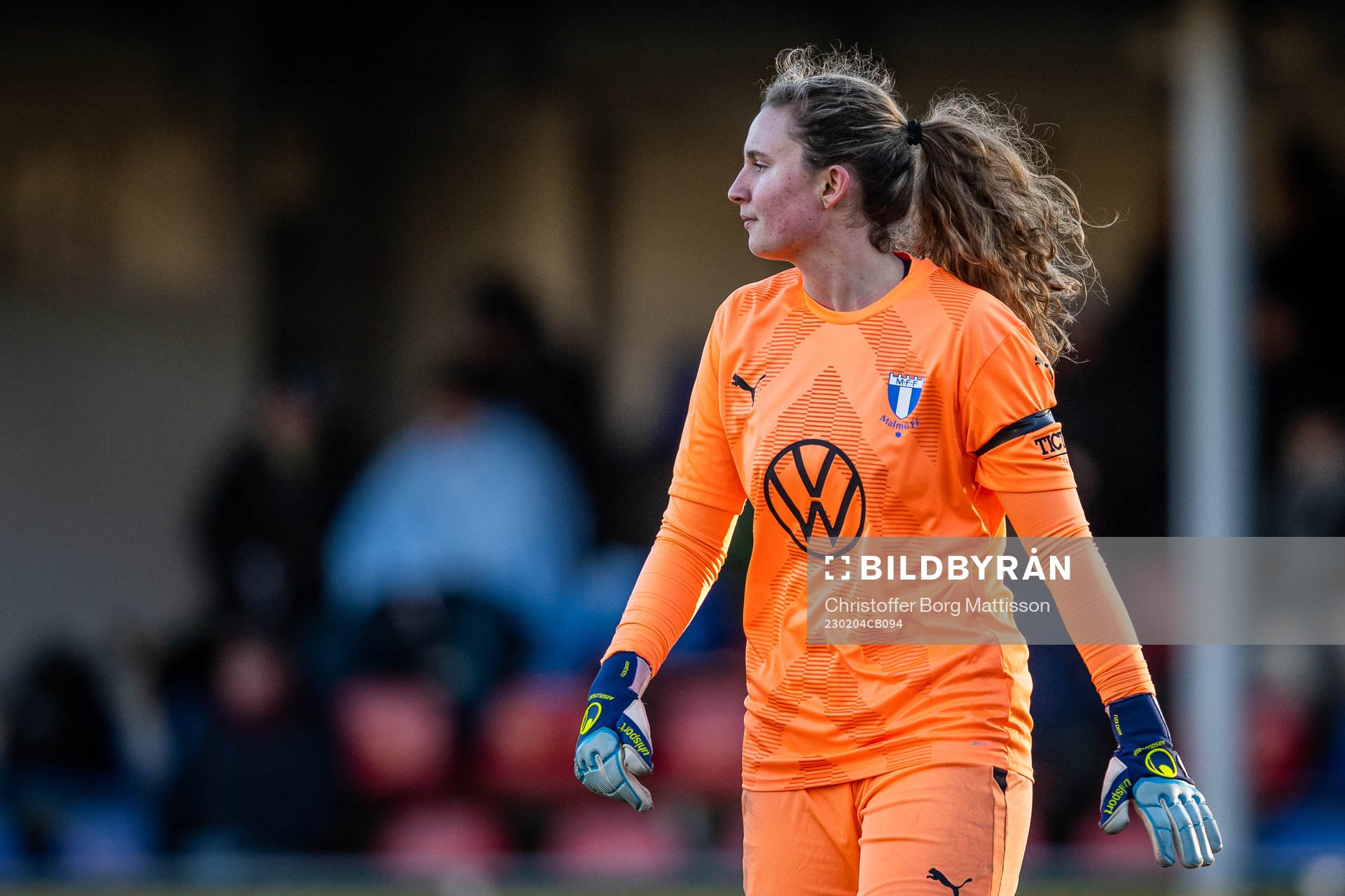 Malmö FFs målvakt Linnea Hagberg