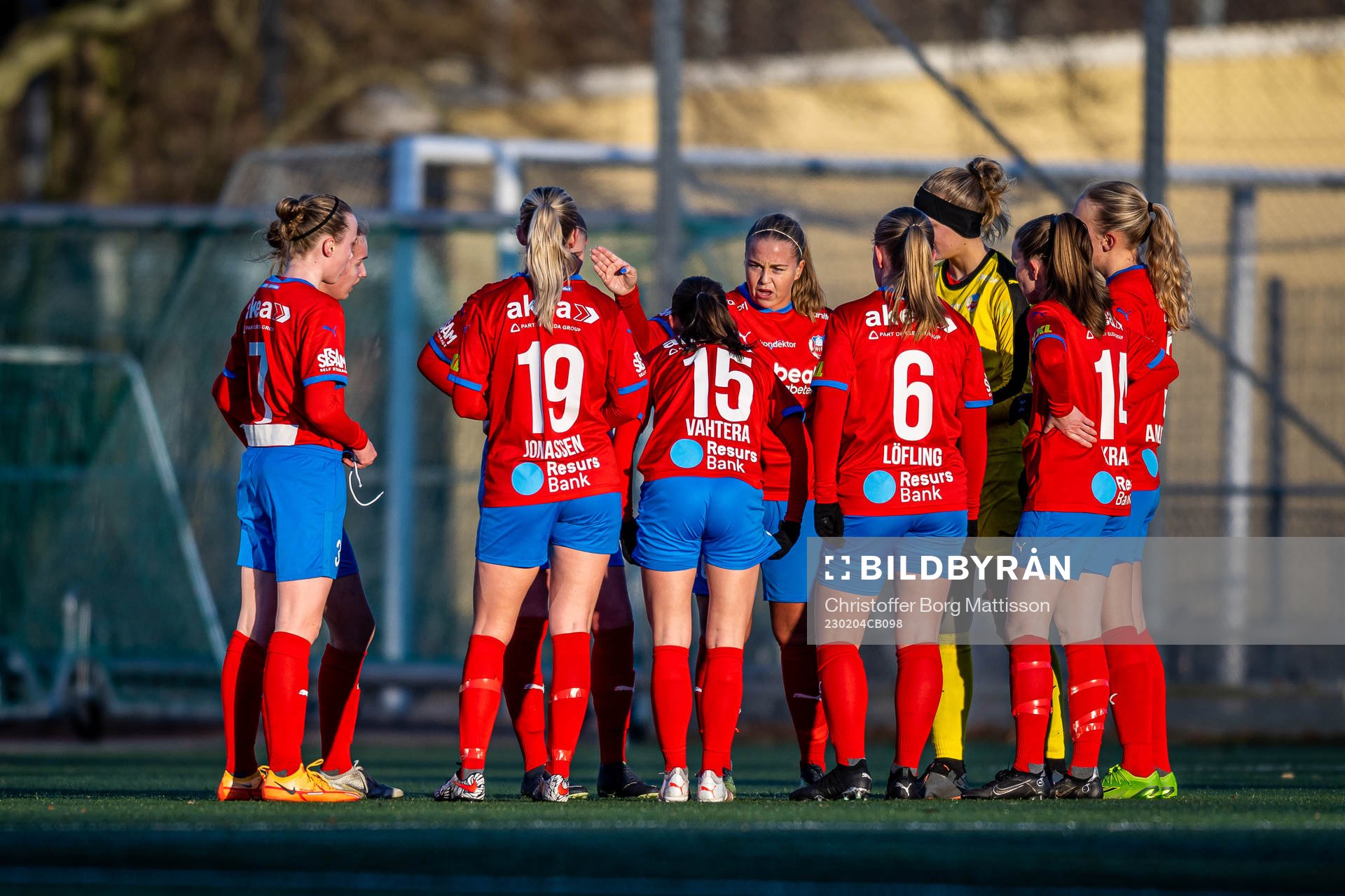 Helsingborgs spelare samlas