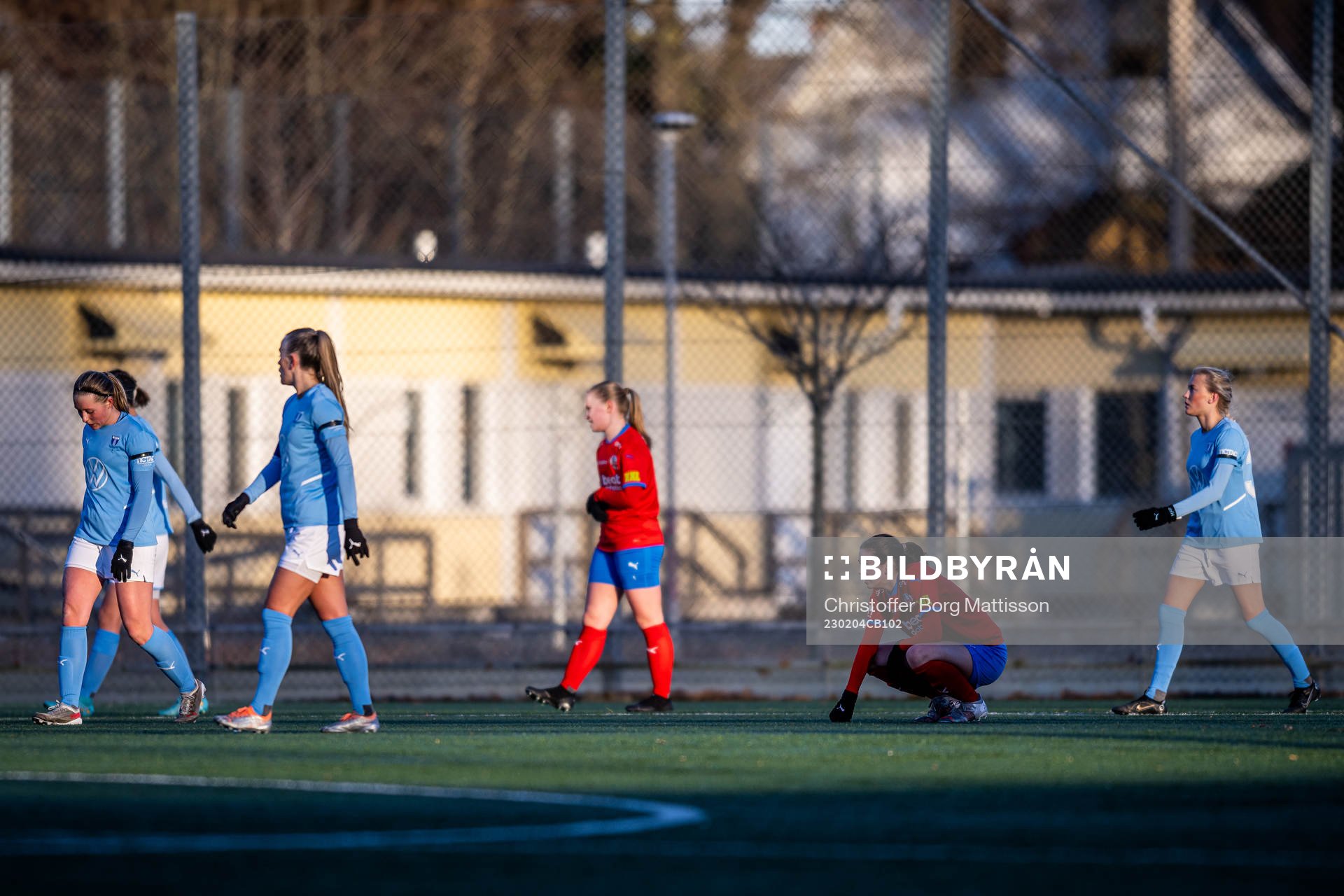 Helsingborgs spelare deppar