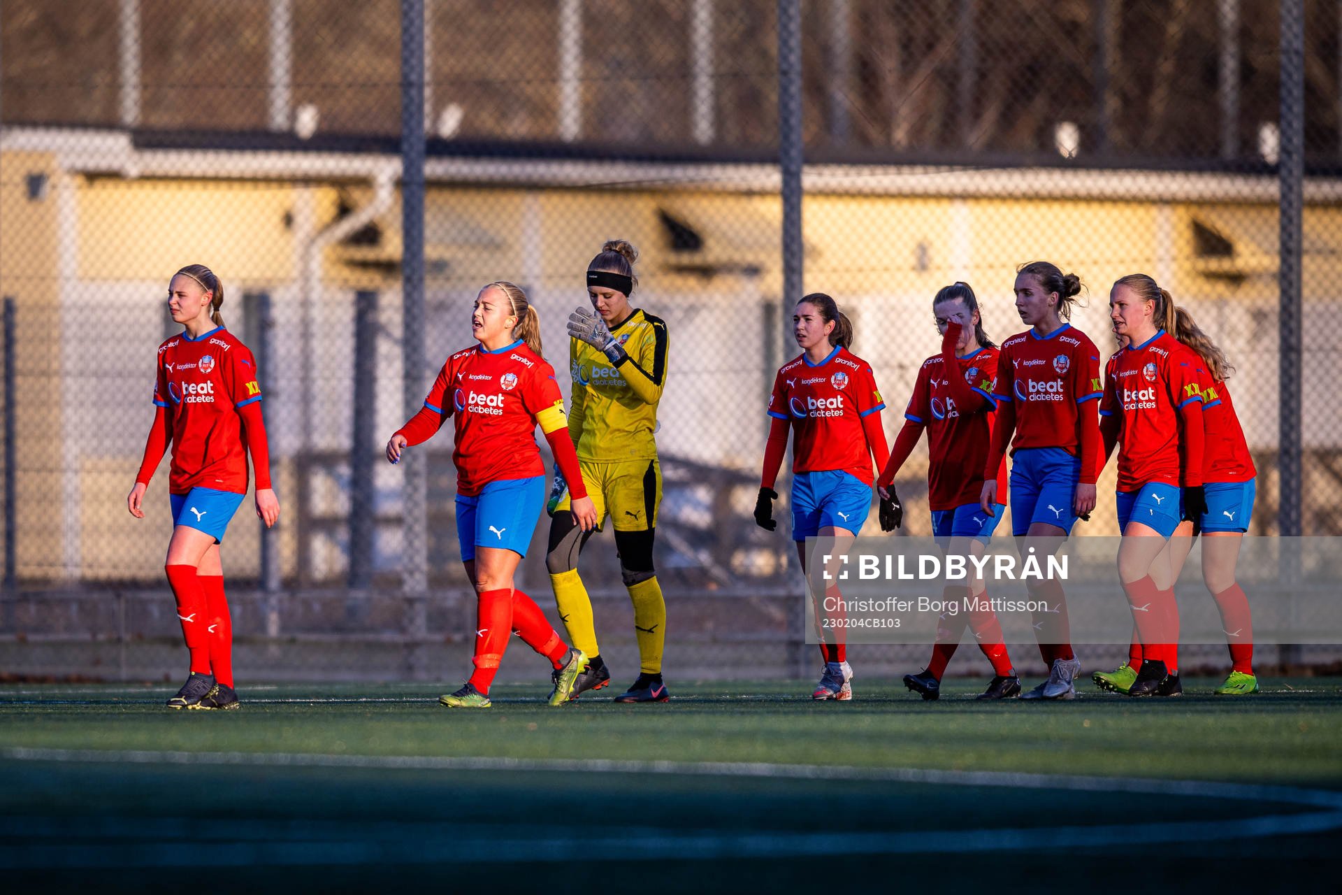 Helsingborgs spelare deppar
