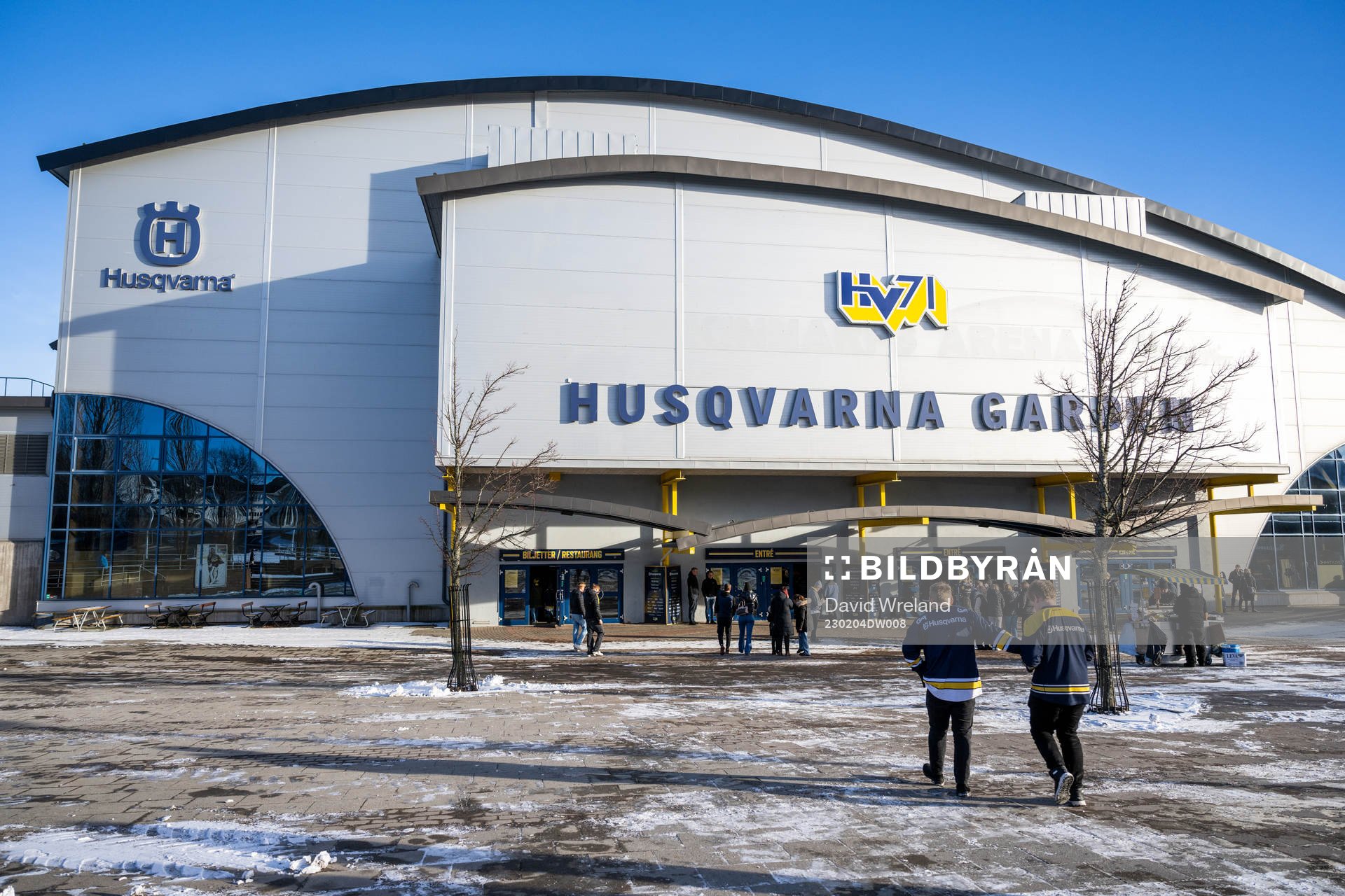 Utanför Husqvarna Garden