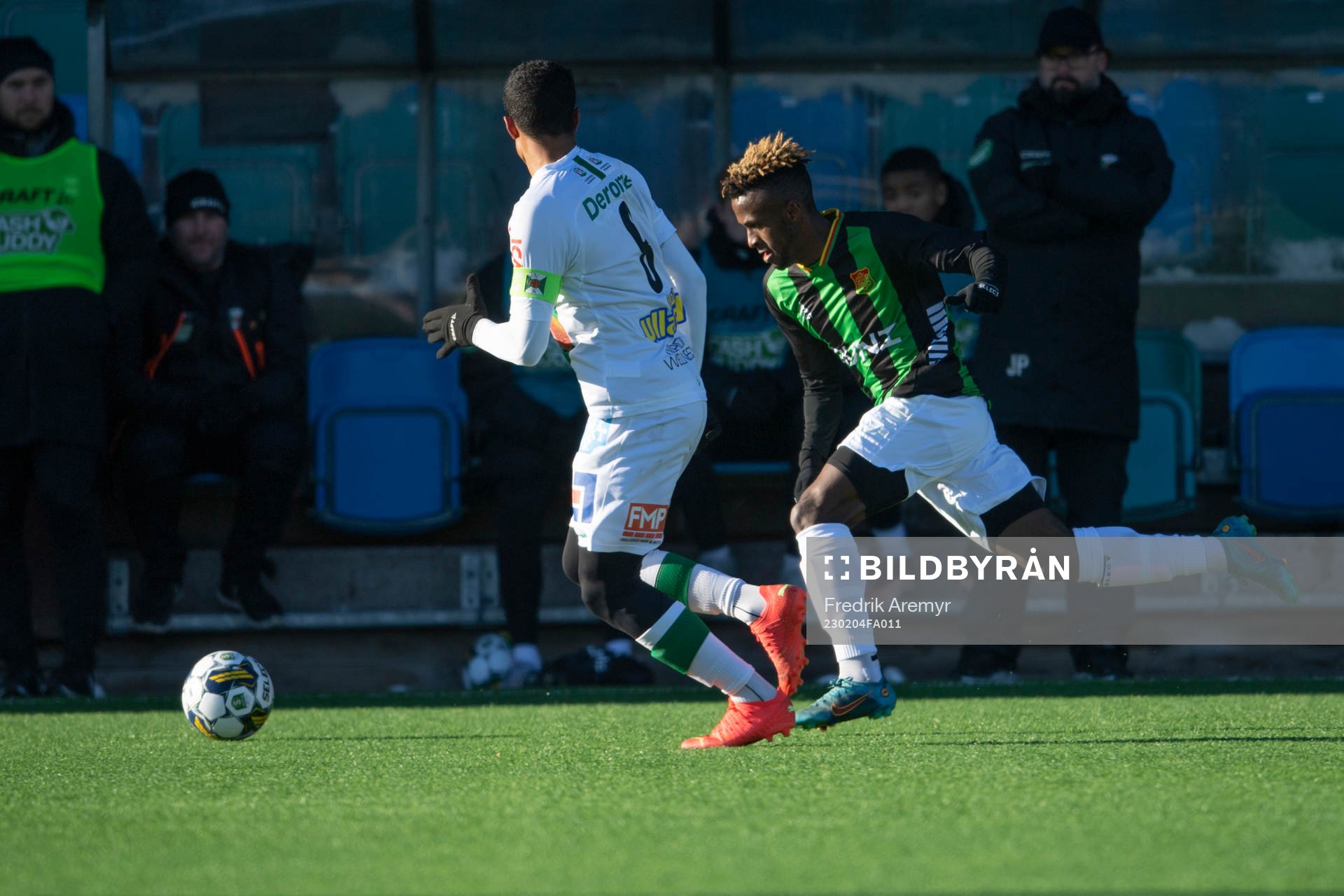 Varbergs Luke Le Roux och GAIS Richard Friday