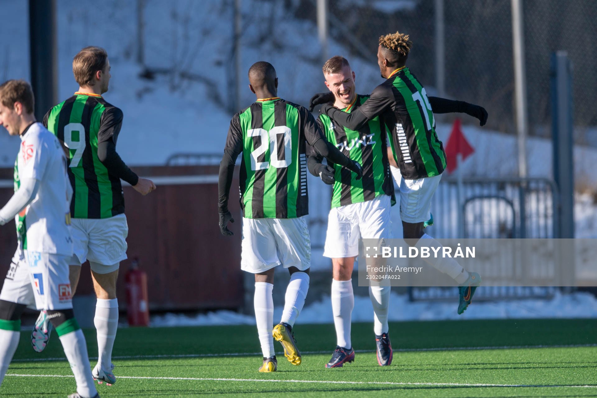 GAIS Gustav Lundgren, Chisom Chidi, målskytt Alexander Ahl