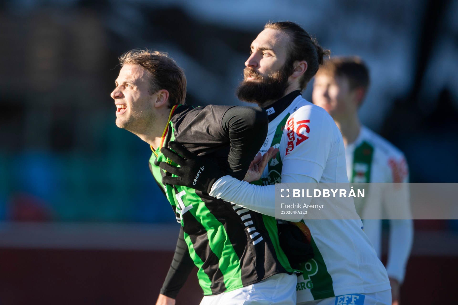 GAIS Gustav Lundgren och Varbergs Oskar Sverrisson