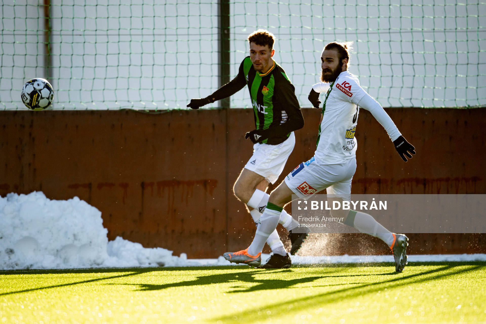 GAIS Anes Cardaklija och Varbergs Oskar Sverrisson