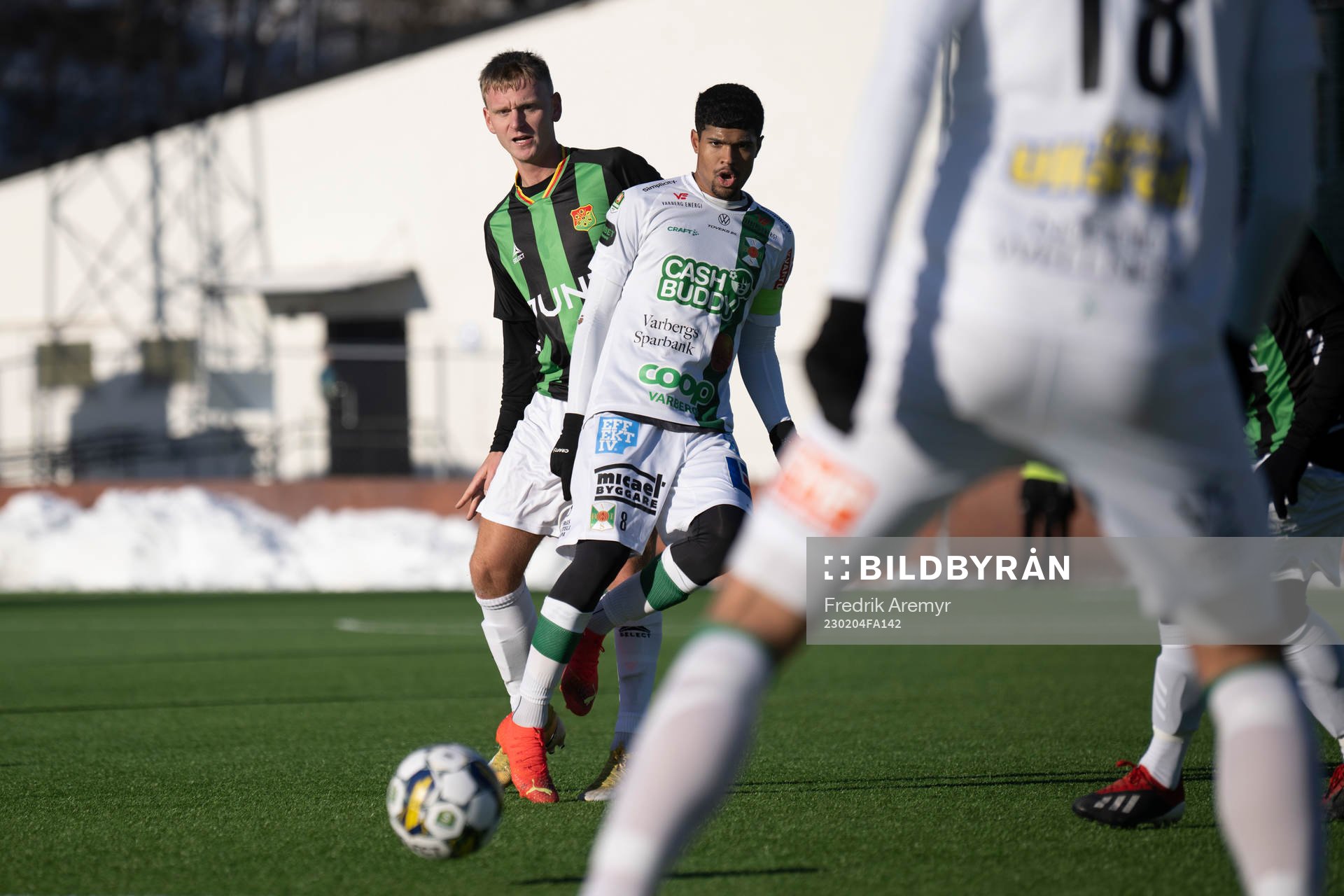 GAIS Joackim Åberg och Varbergs Luke Le Roux