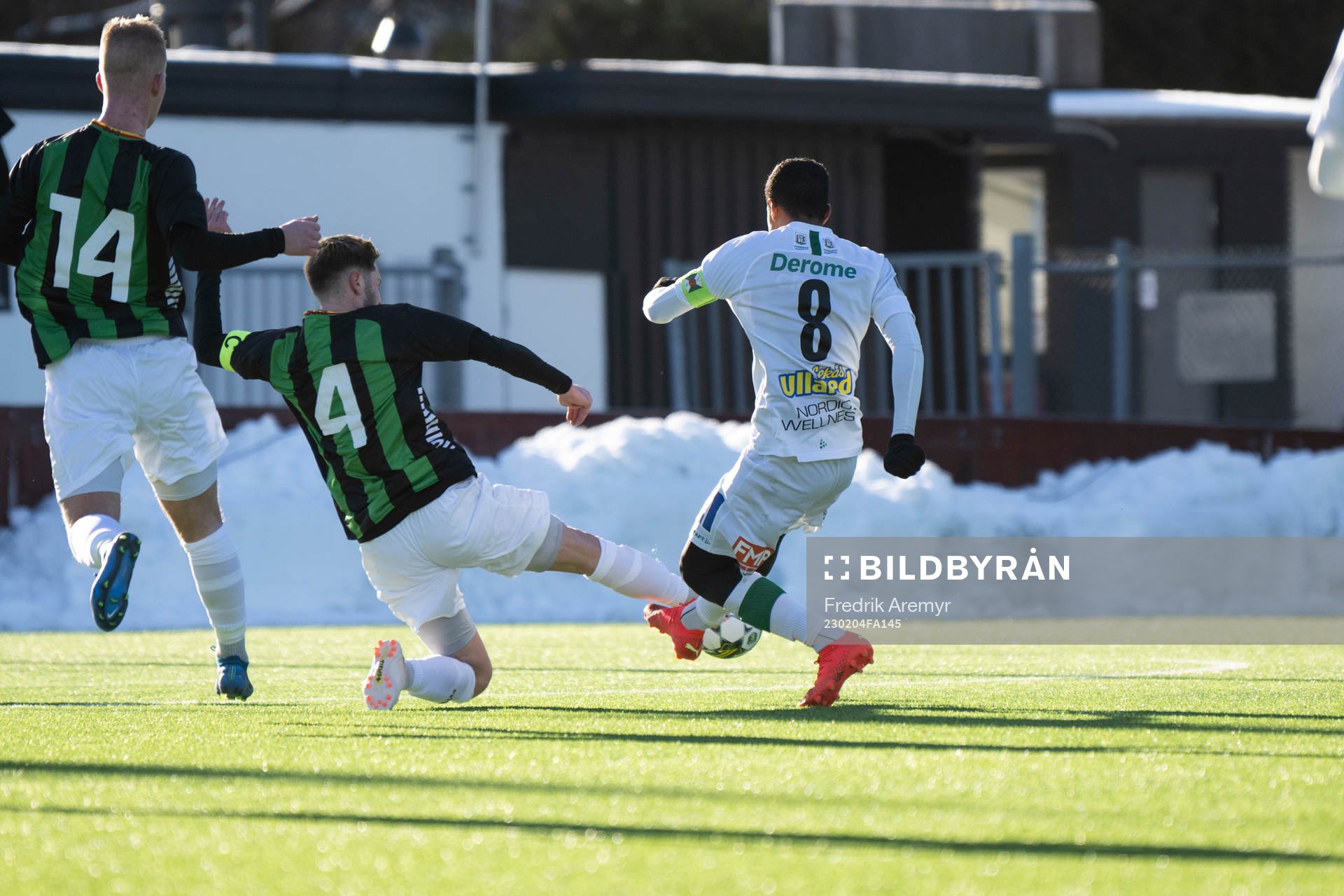 GAIS Axel Norén och Varbergs Luke Le Roux