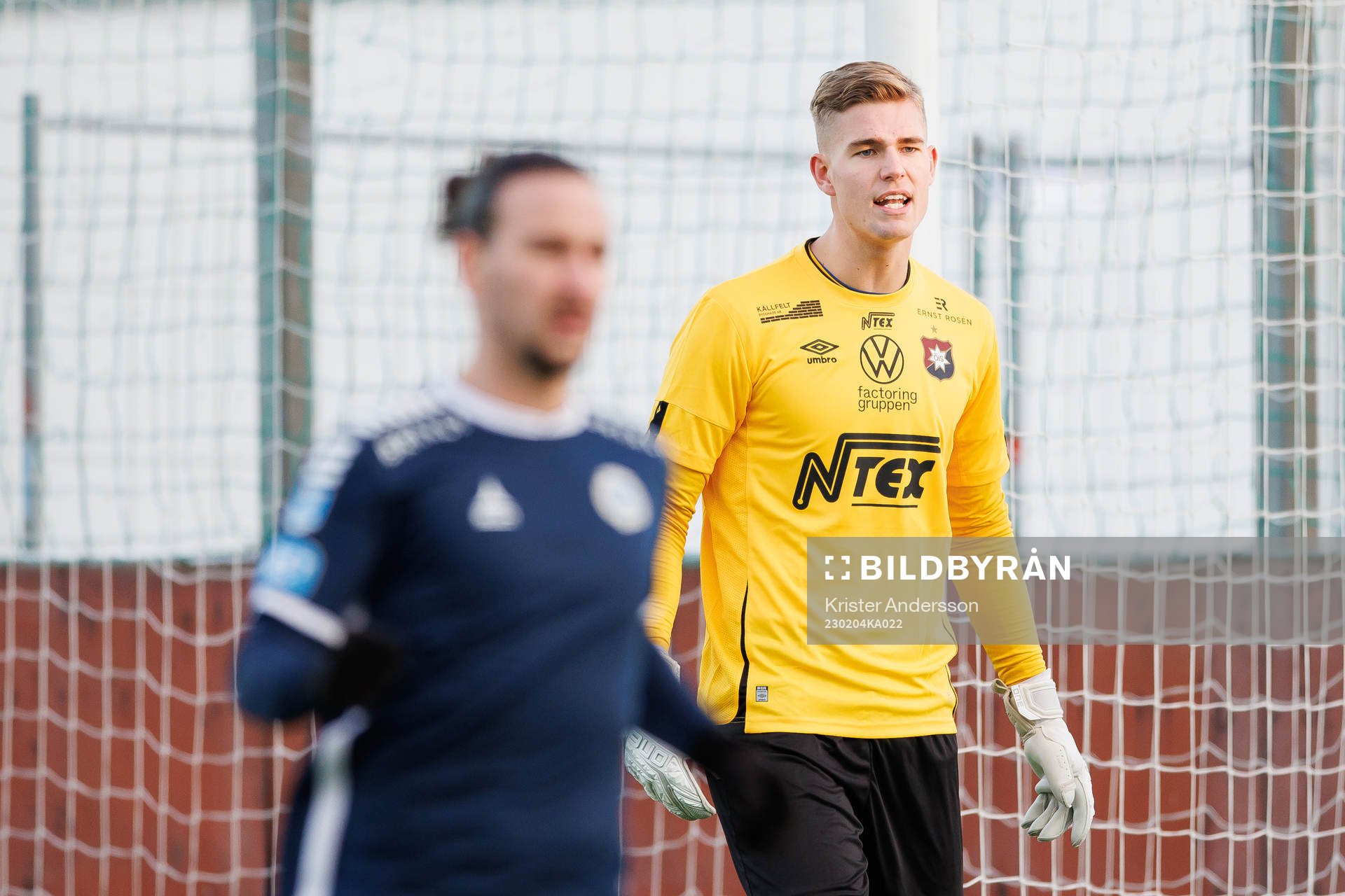 Örgrytes målvakt Mathias Nilsson