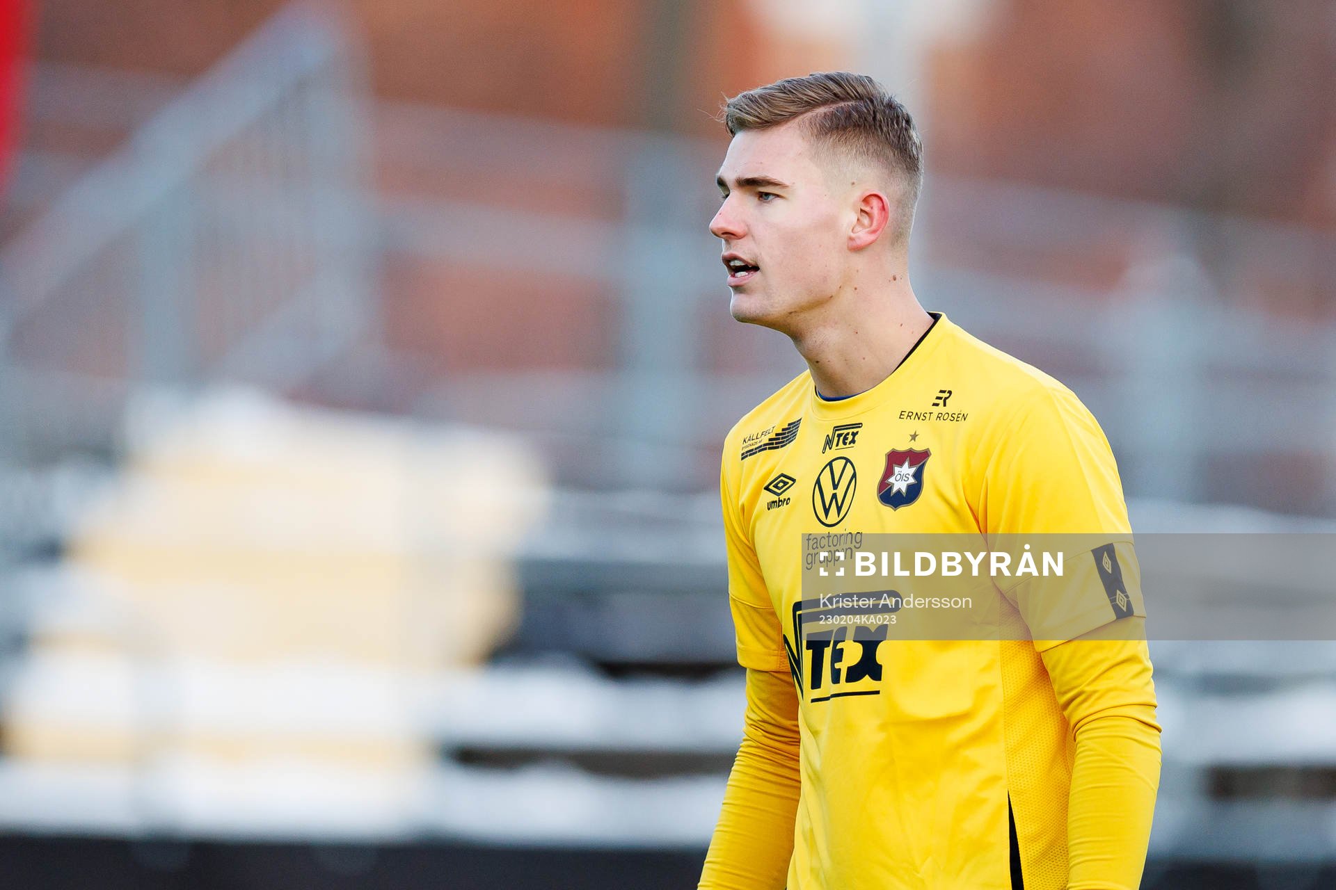 Örgrytes målvakt Mathias Nilsson