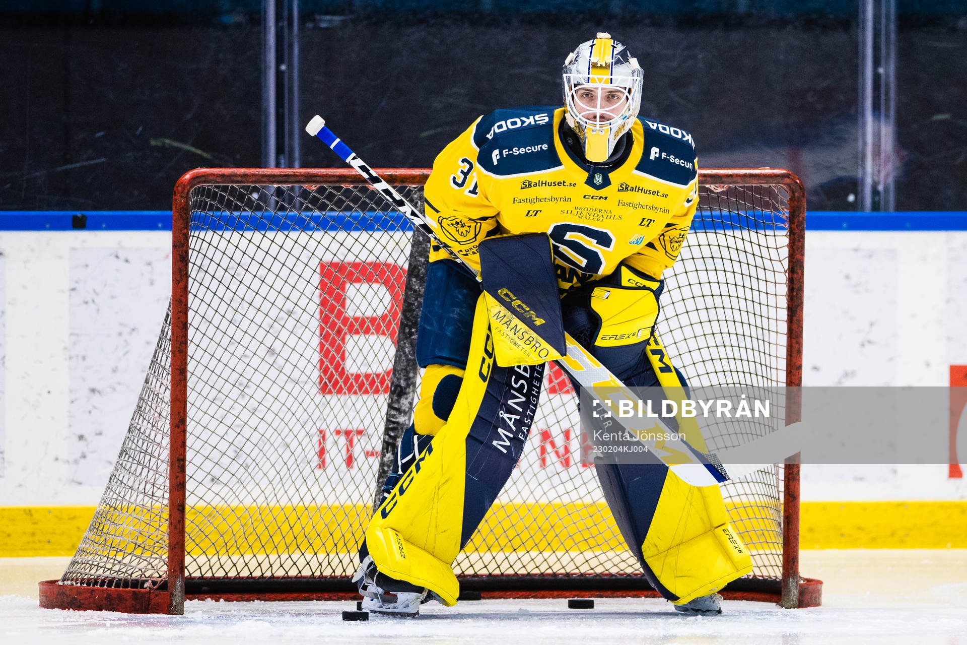 Södertäljes målvakt Nikita Tolopilo