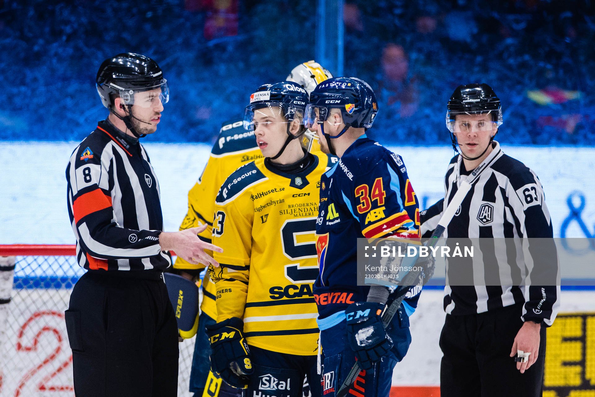 Södertäljes Albert Sjöberg och Djurgårdens Daniel
