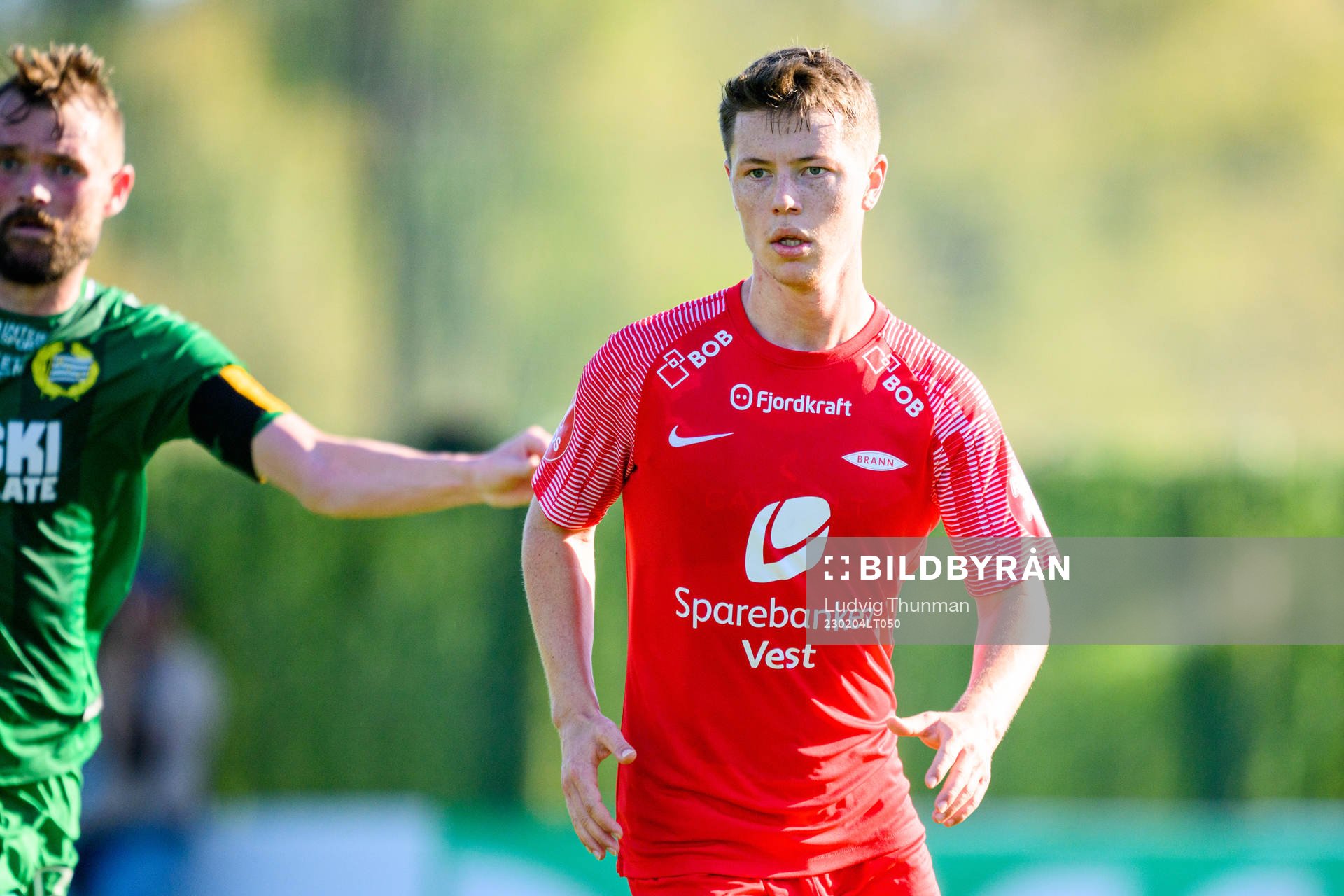 during the friendly football match between Hammarby and