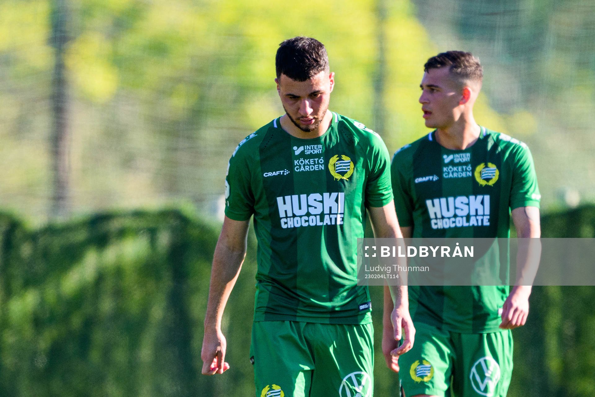Abdelrahman Saidi of Hammarby looks dejected