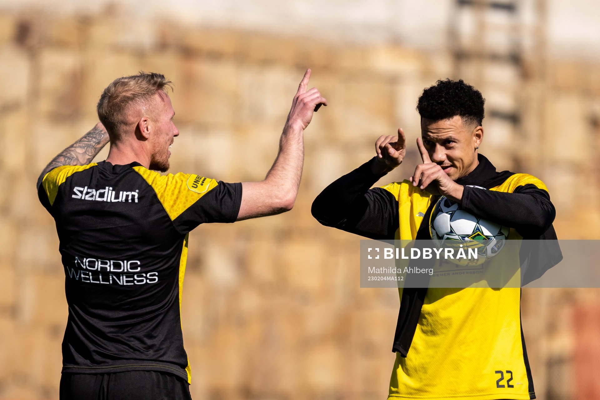 Mikkel Rygaard Jensen och Tobias Sana