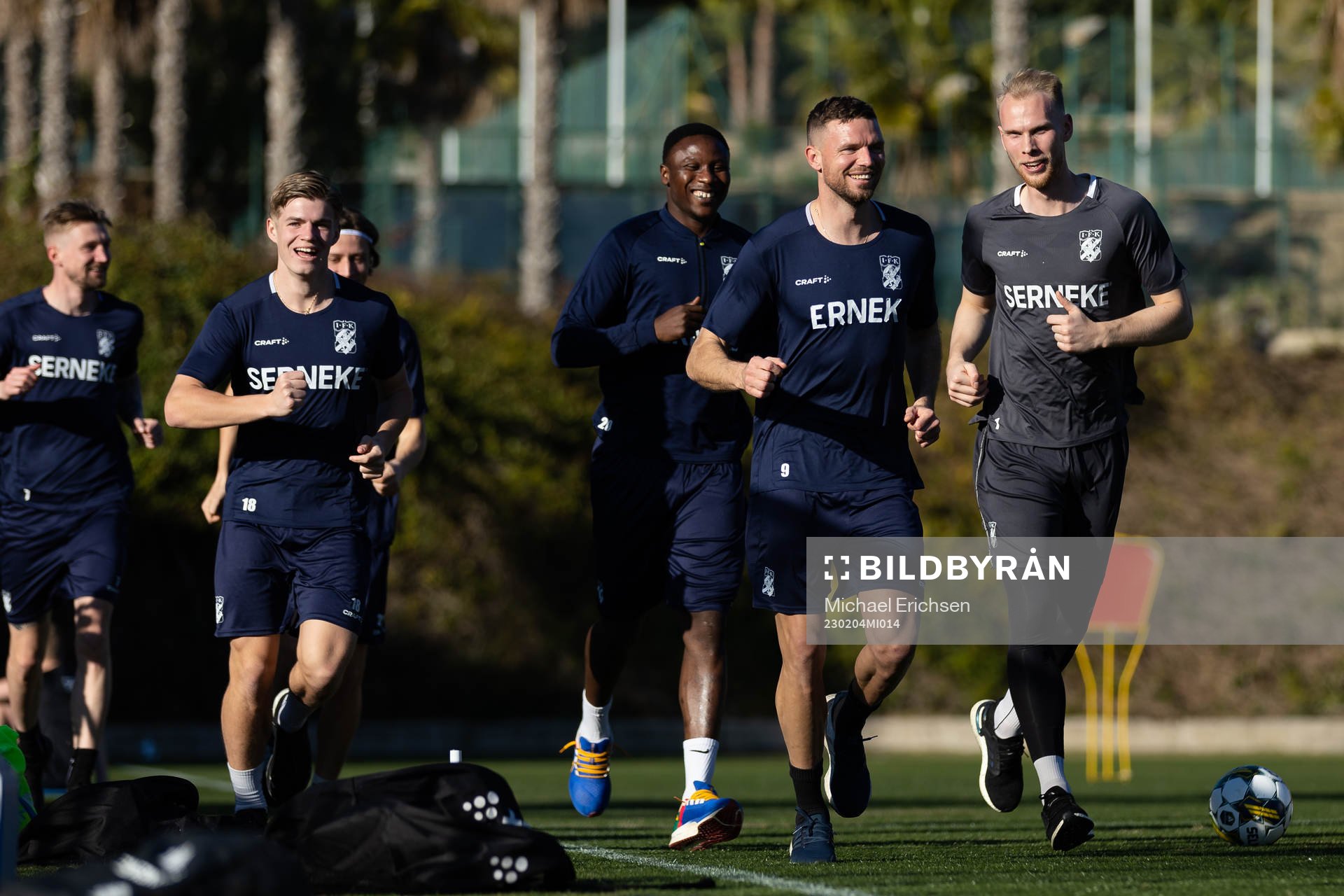 IFK Göteborgs Marcus Berg och målvakt Pontus Dahlberg