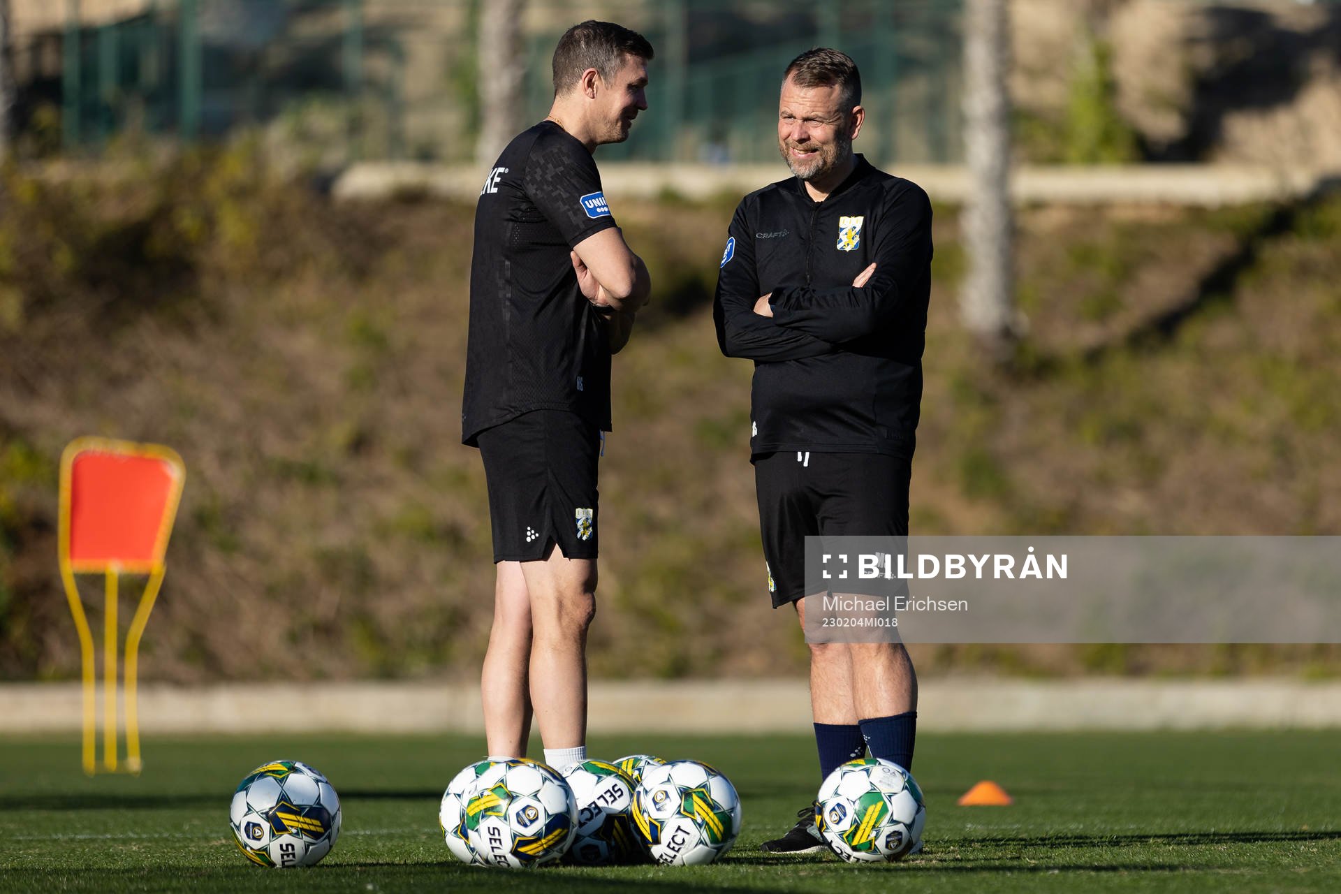 IFK Göteborgs team manager Hannes Stiller och tränare