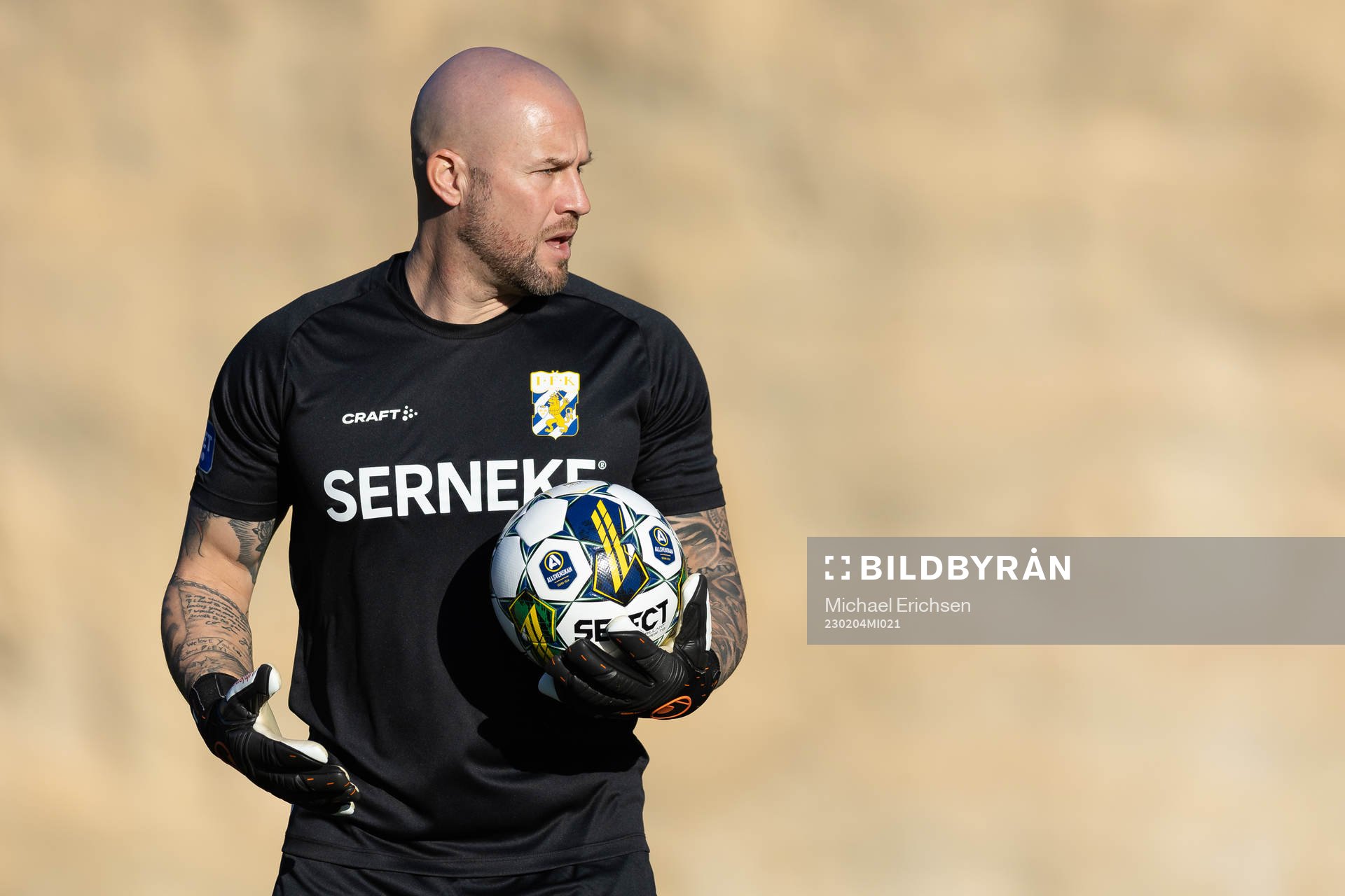 IFK Göteborgs målvaktstränare Lee Baxter