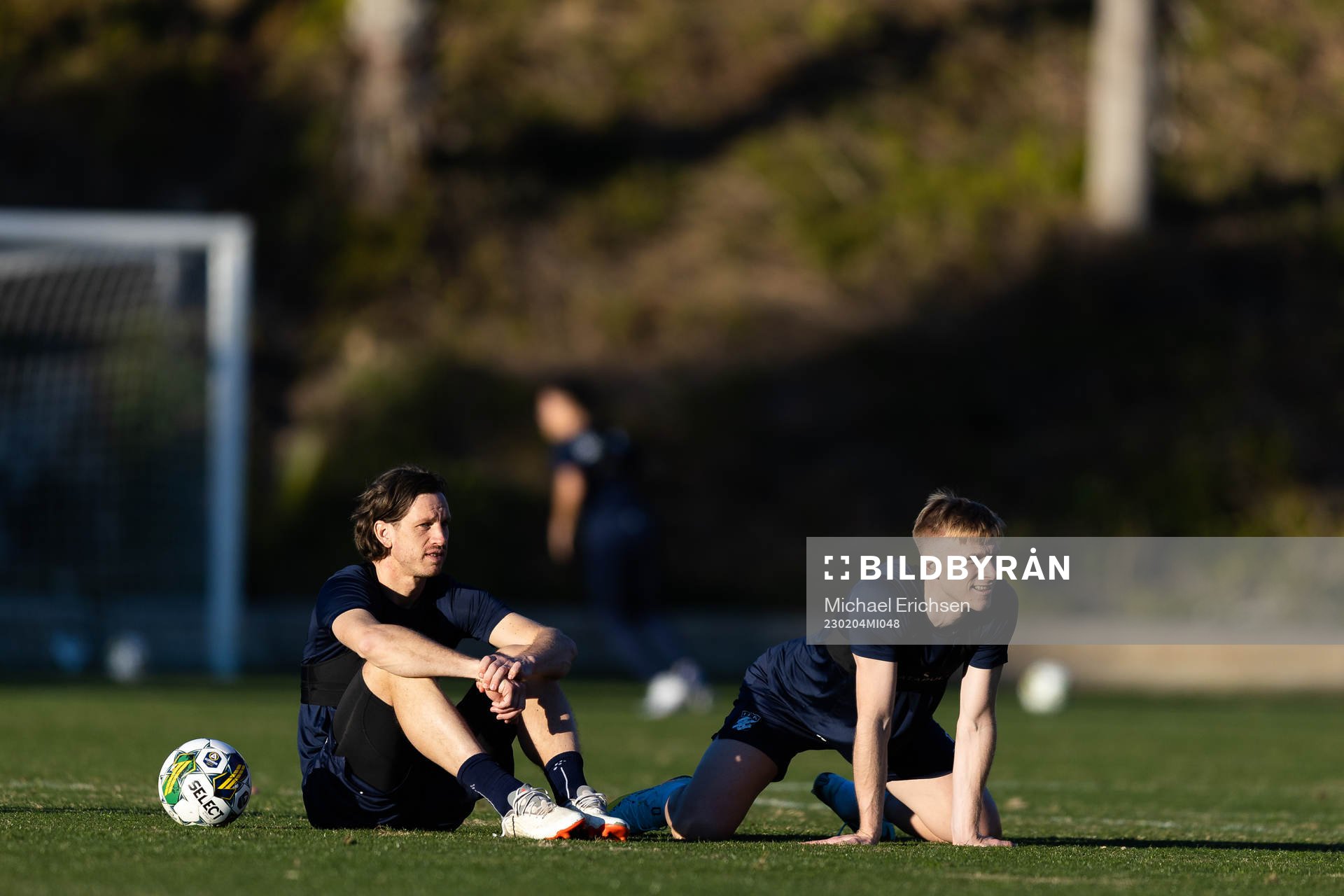 IFK Göteborgs Gustav Svensson och Oscar Wendt