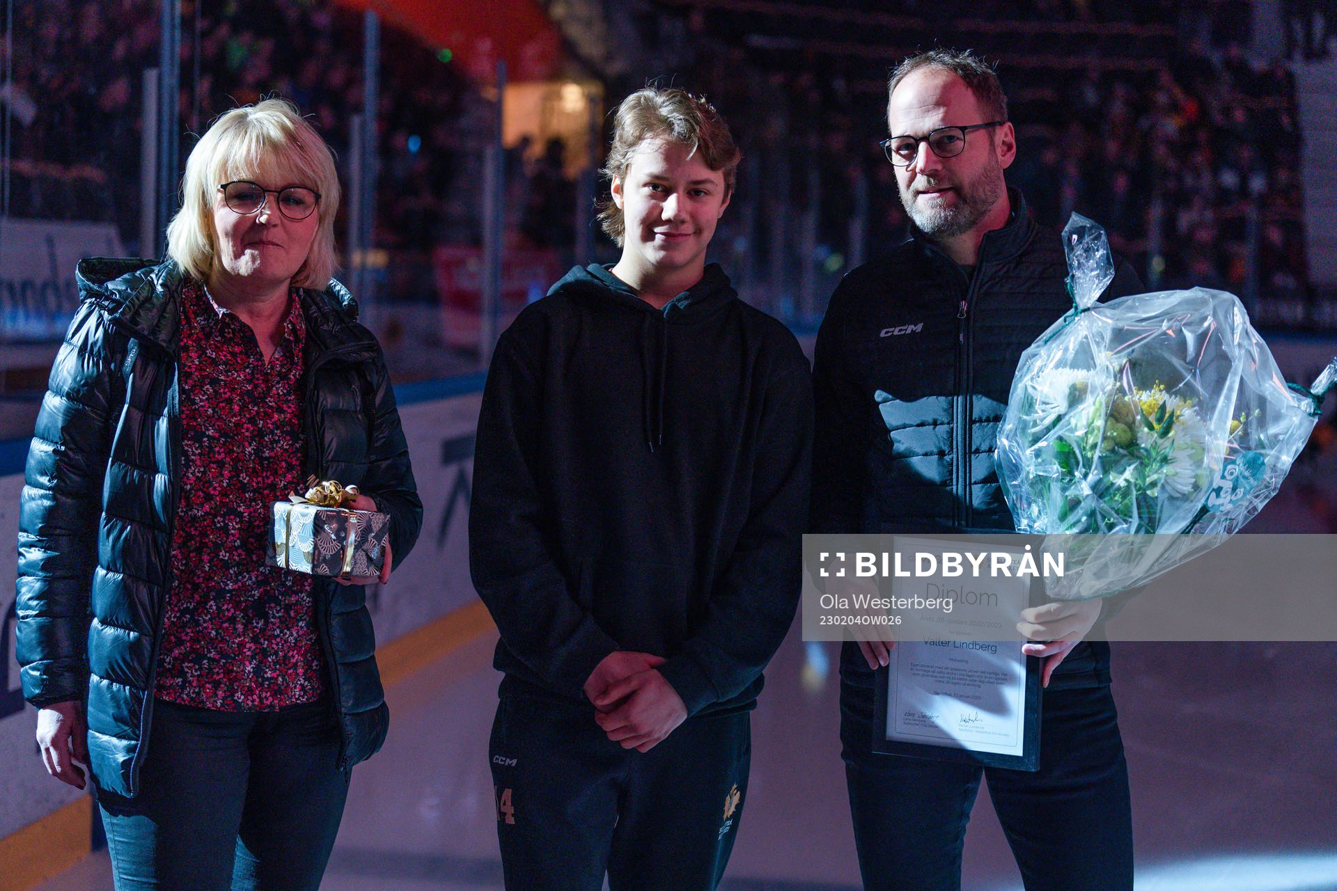 Årets j-18 spelare i Skellefteå är Valter Lindberg
