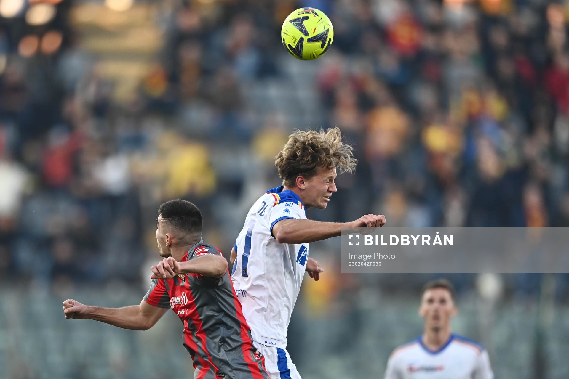 Lecce’s Joel Voelkerling Persson