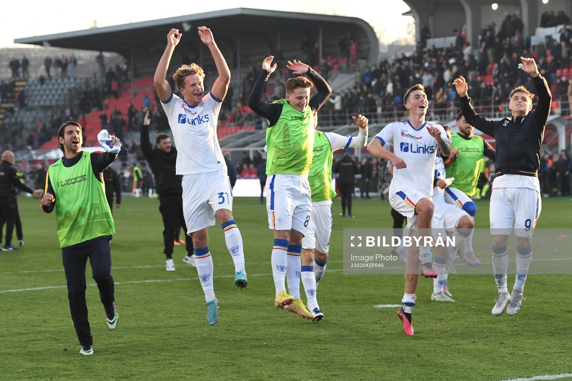 Lecce’s Joel Voelkerling Persson