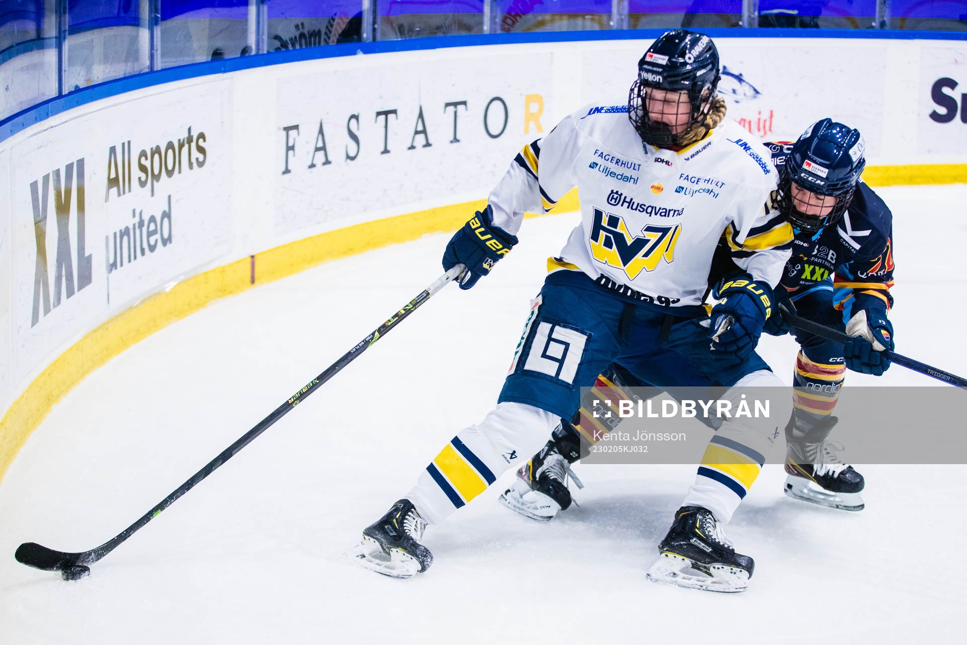 s Mira Markström och Djurgårdens Marie Delarbre