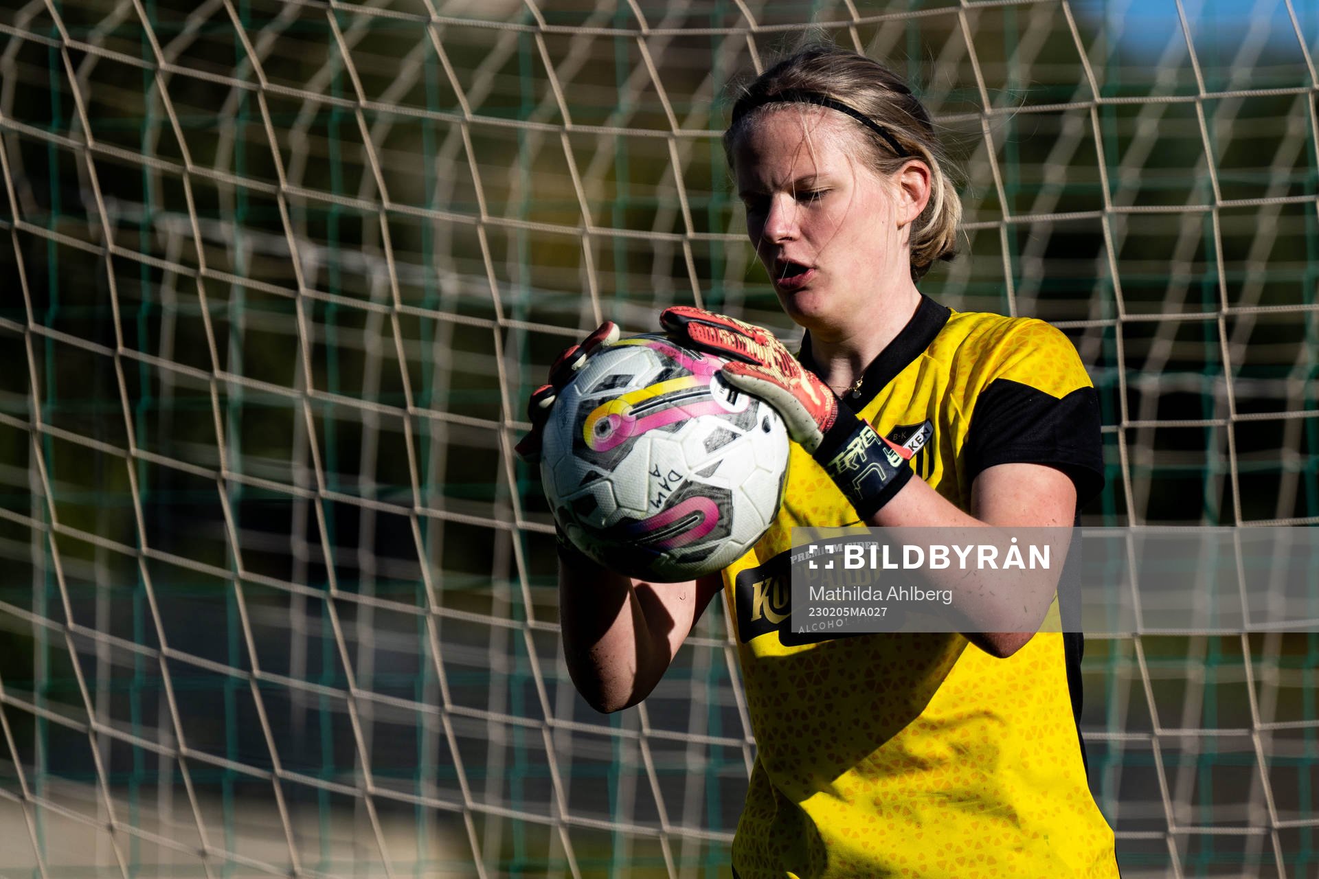 Målvakt Kajsa Wallem