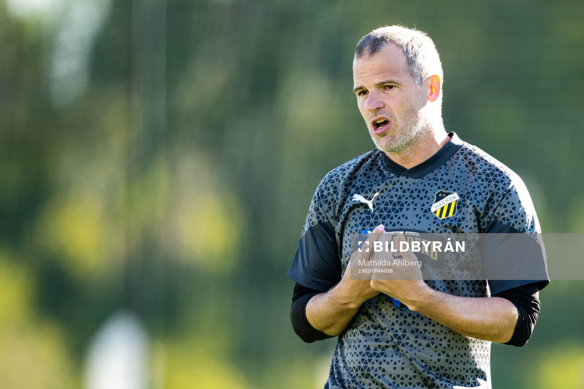 Tränare Robert Vilahamn