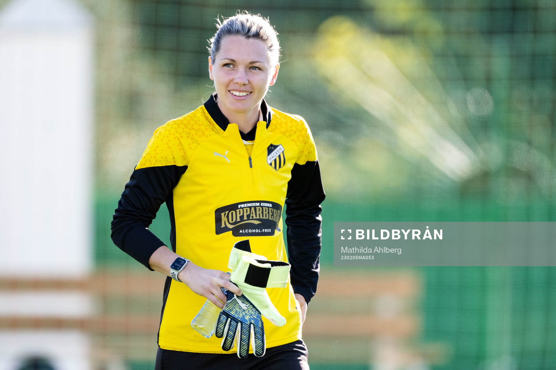 Målvakt Jennifer Falk