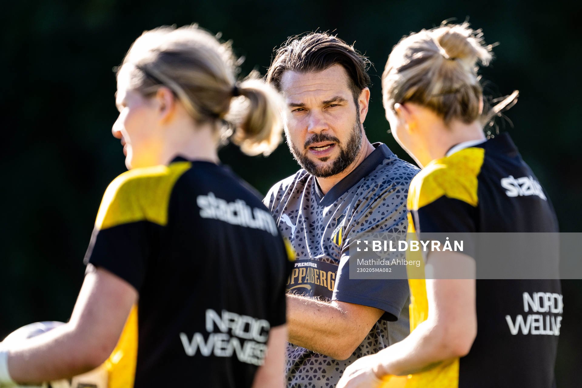 Målvaktstränare Mattias Gustafsson