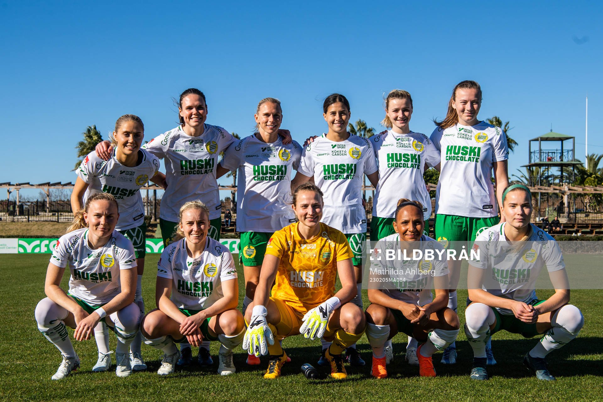 Alice Carlsson, Simone Boye Sørensen, Jonna Andersson,
