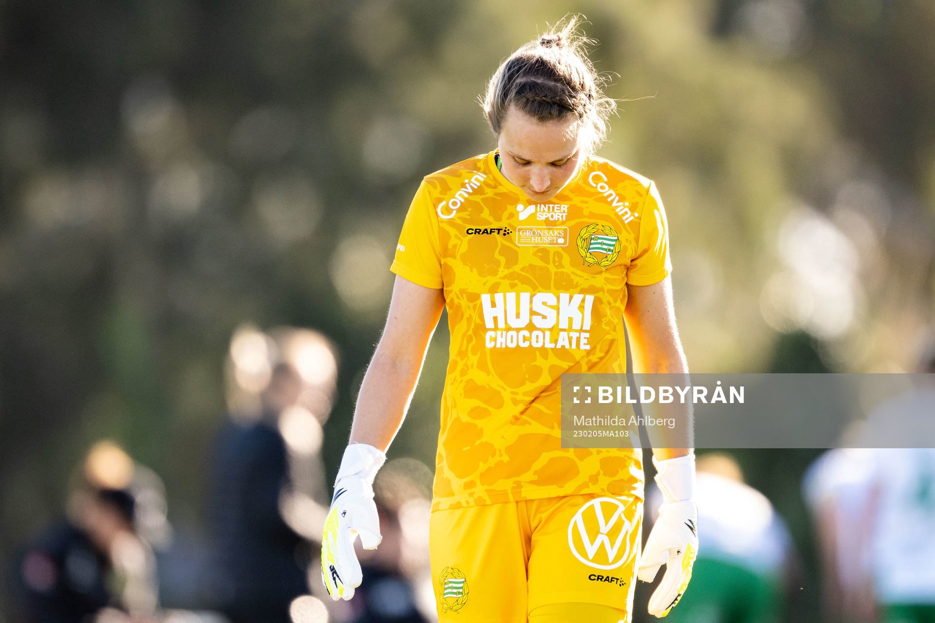 Goalkeeper Anna Tamminen of Hammarby