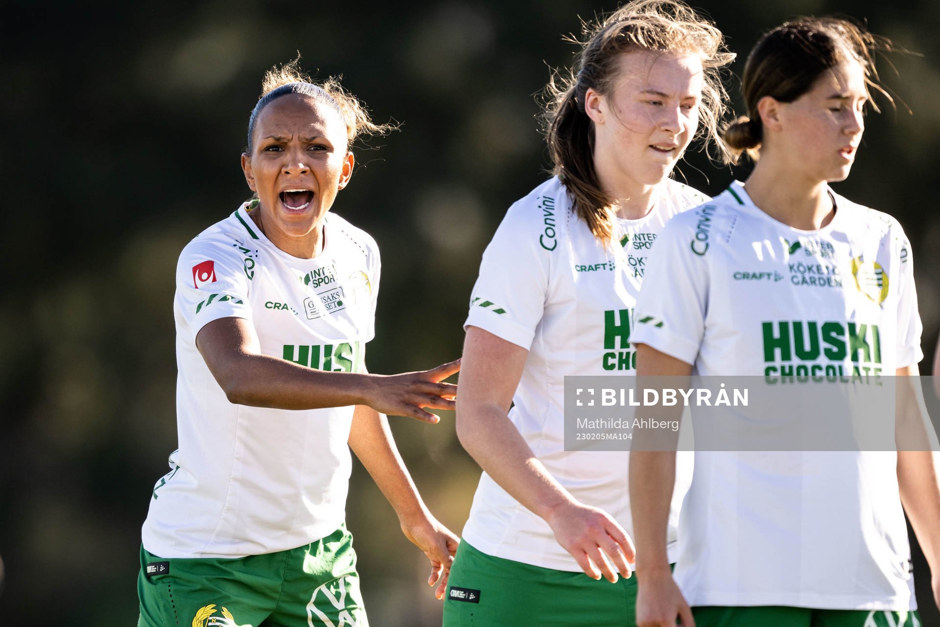 Madelen Janogy of Hammarby