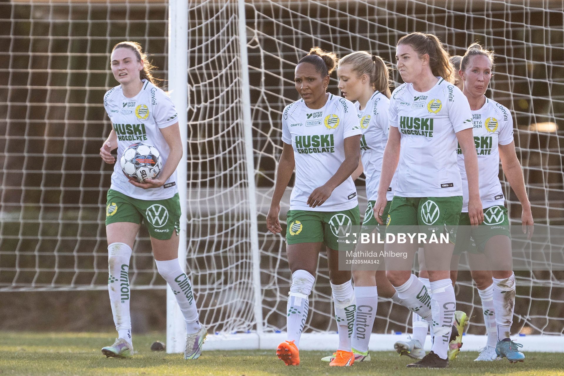 Players of Hammarby looks dejected