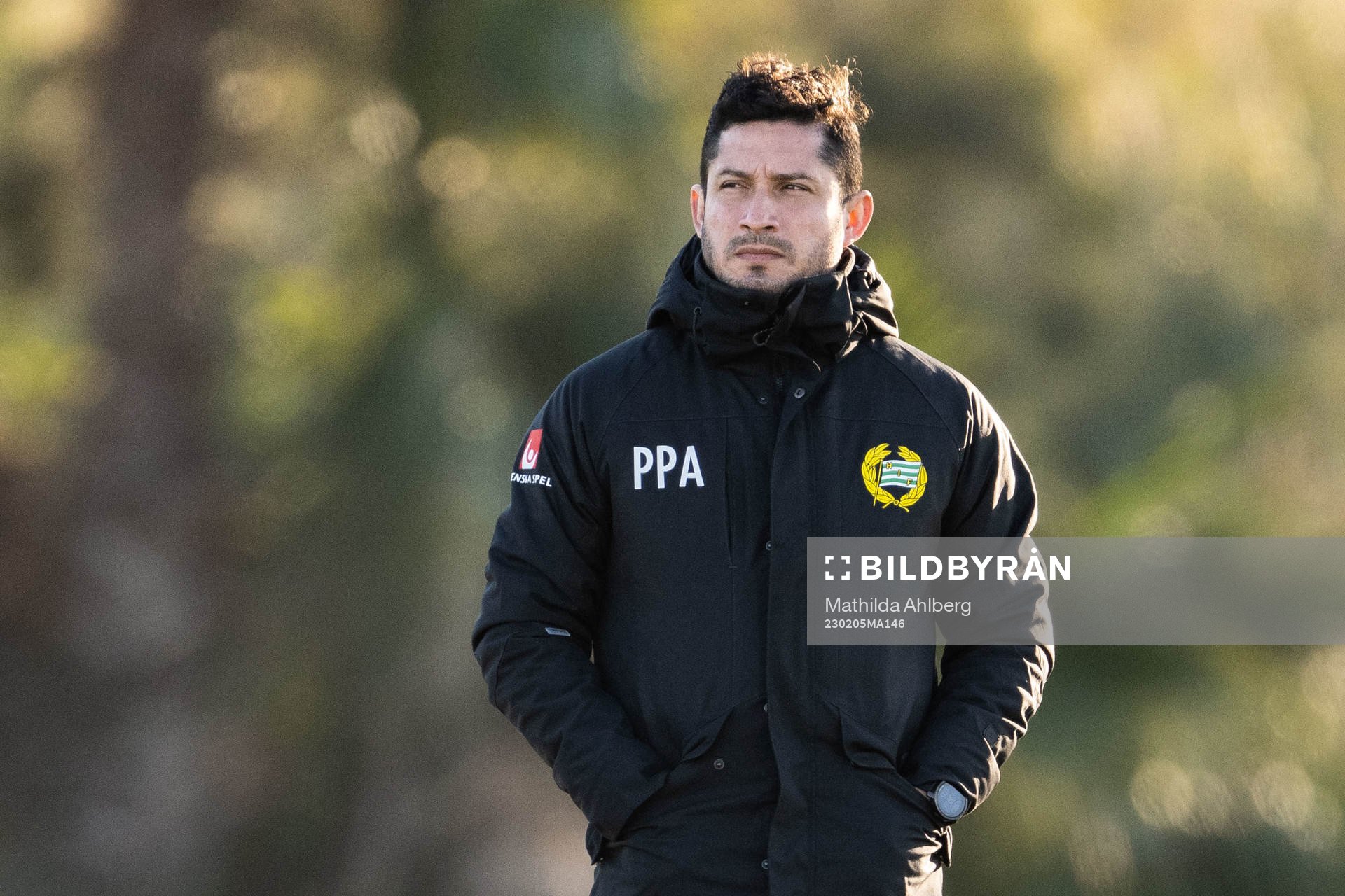 Head coach Pablo Pinones-Arce of Hammarby