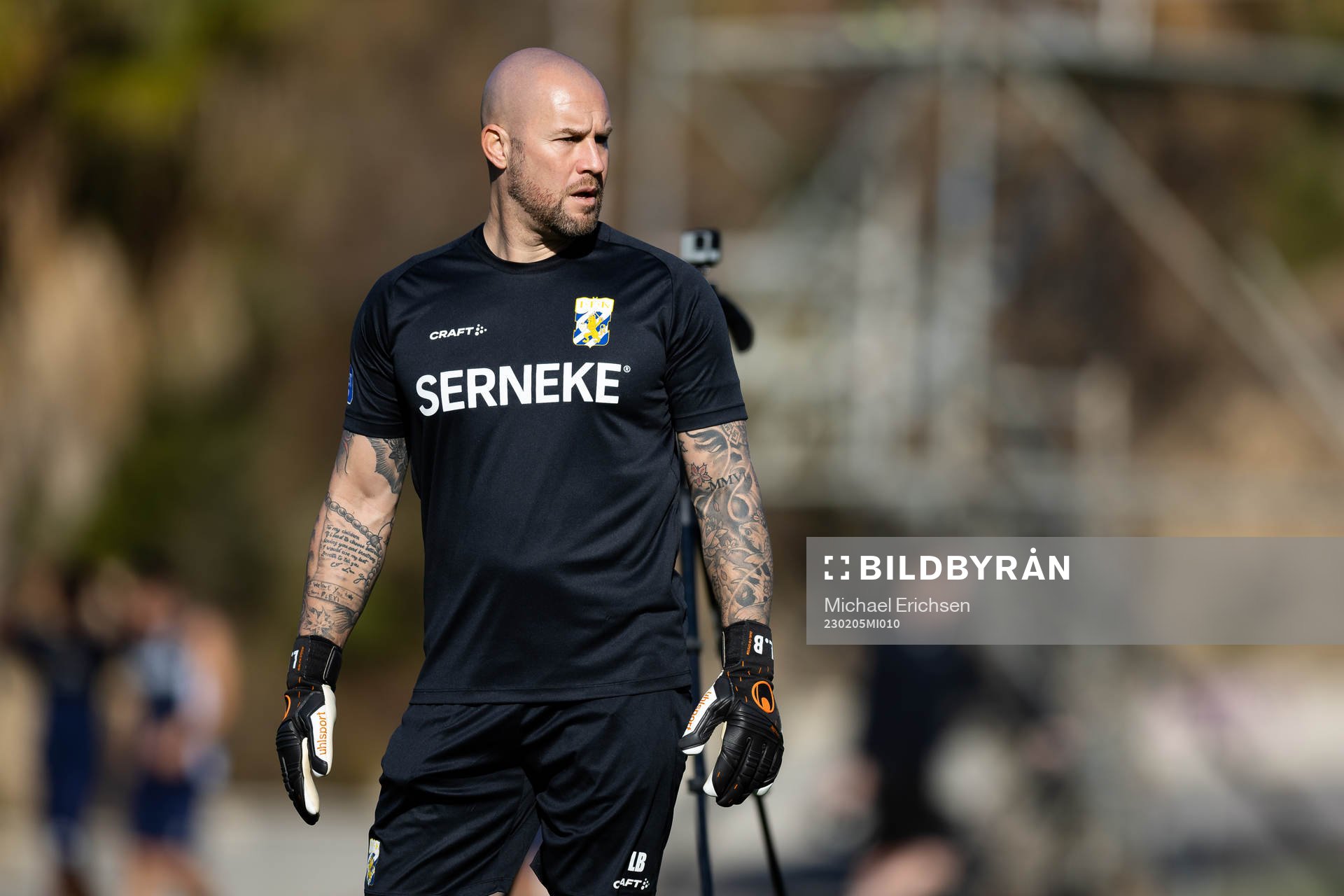 IFK Göteborgs målvaktstränare Lee Baxter