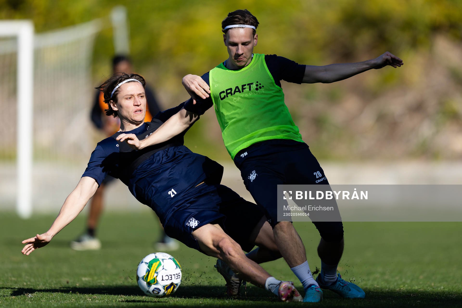 IFK Göteborgs Simon Thern och Lucas Kåhed