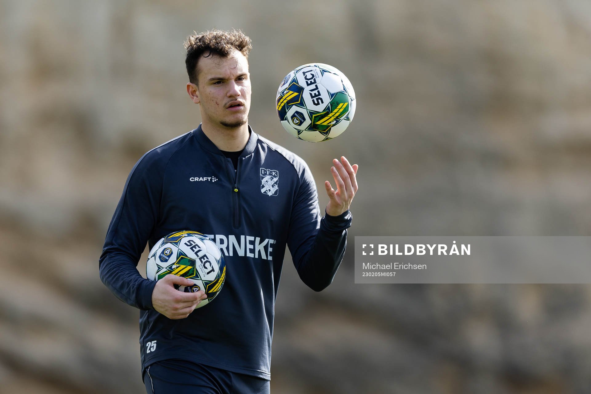 IFK Göteborgs målvakt Elis Bishesari