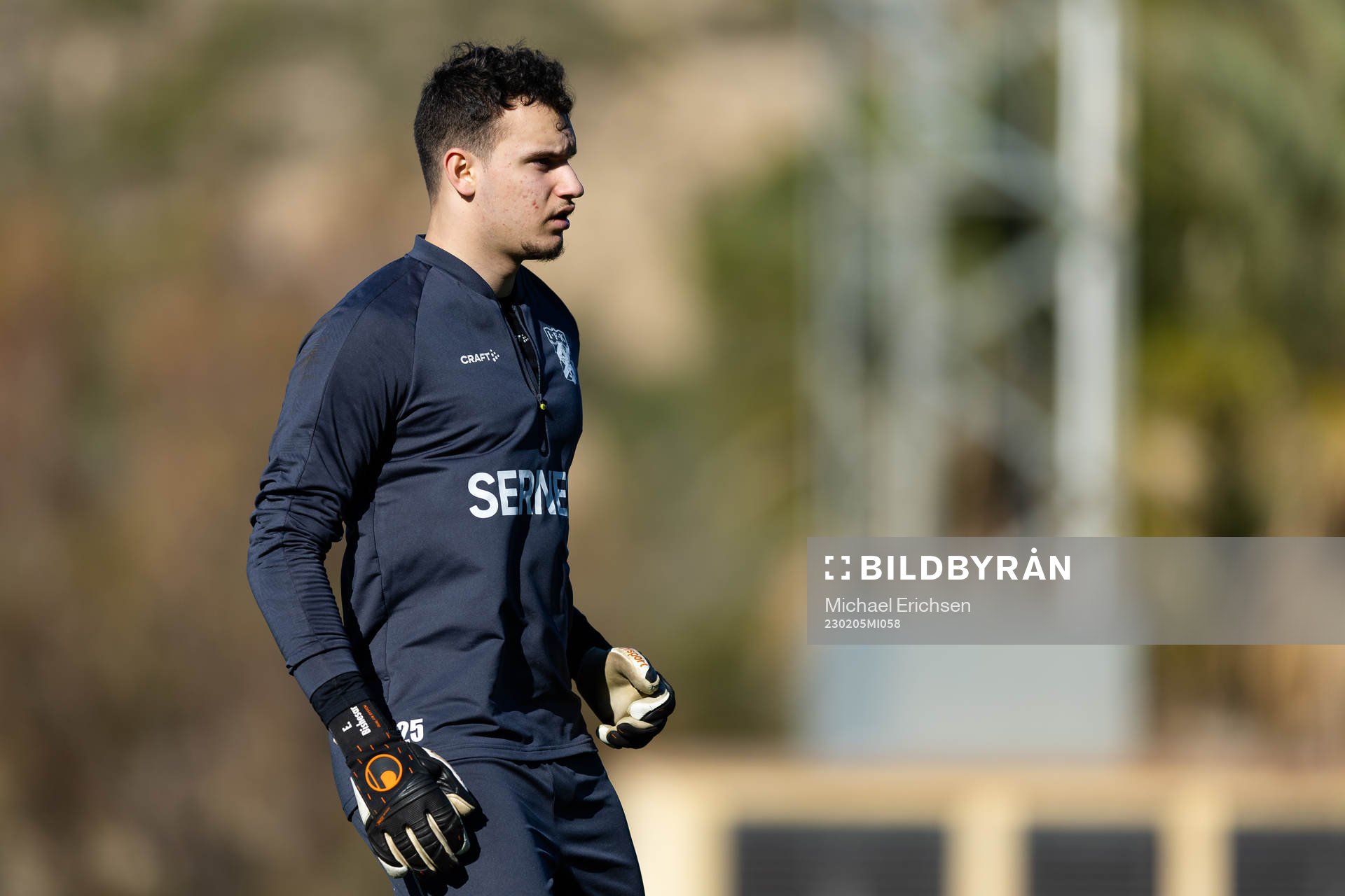 IFK Göteborgs målvakt Elis Bishesari